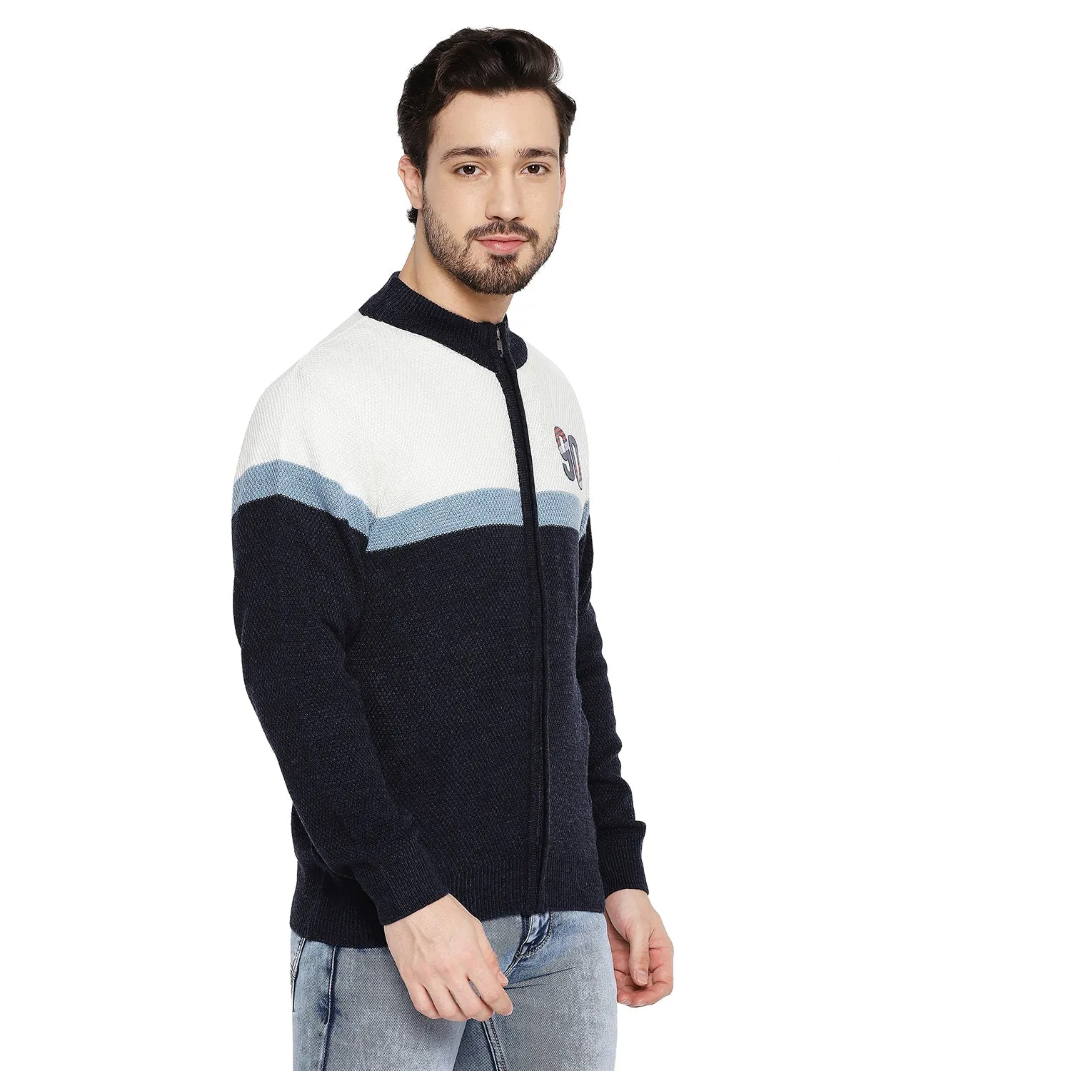 Duke Stardust Men Full Sleeve Zipper Sweater (SDS2087)