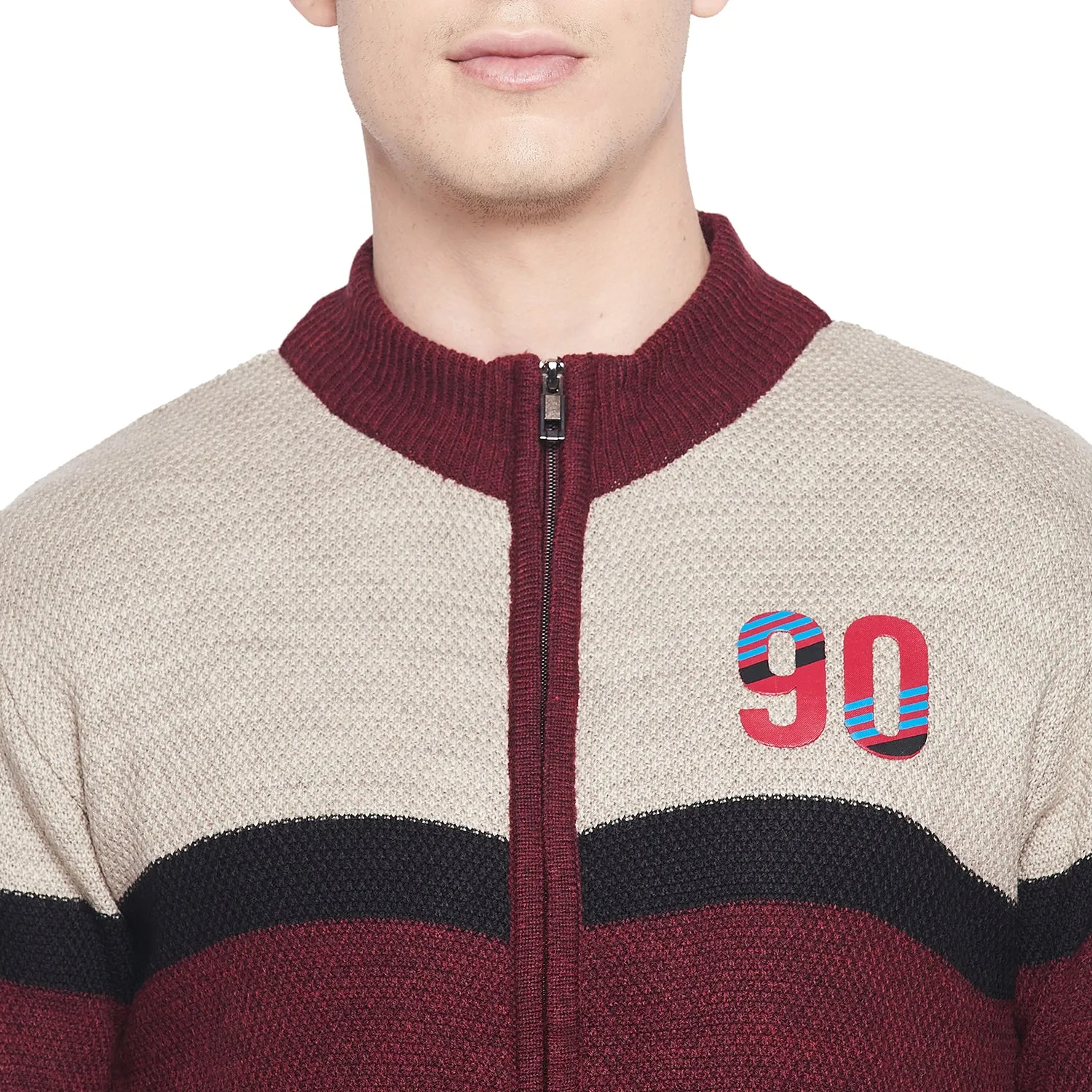 Duke Stardust Men Full Sleeve Zipper Sweater (SDS2087)