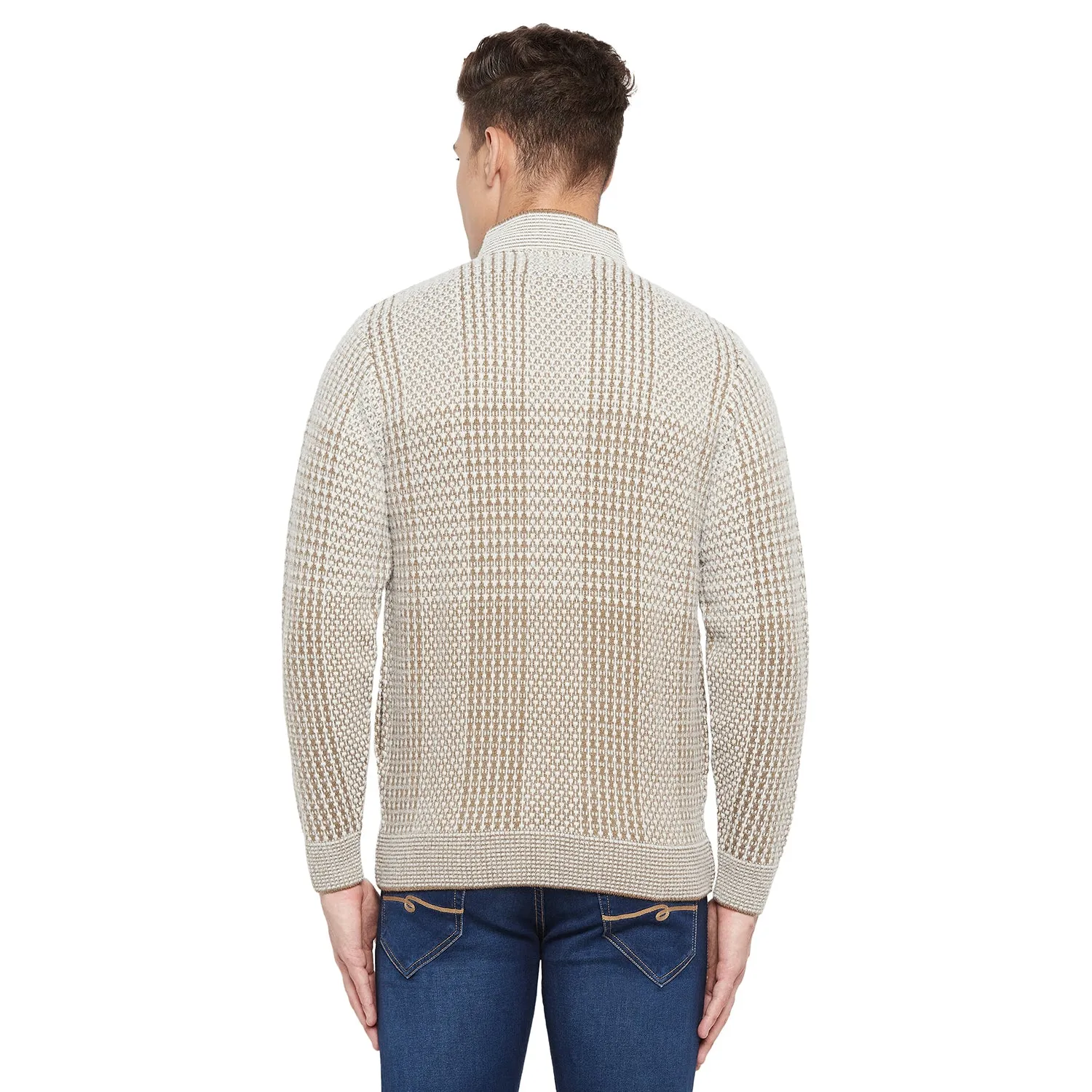 Duke Stardust Men Full Sleeve Zipper Sweater (SDS2090)