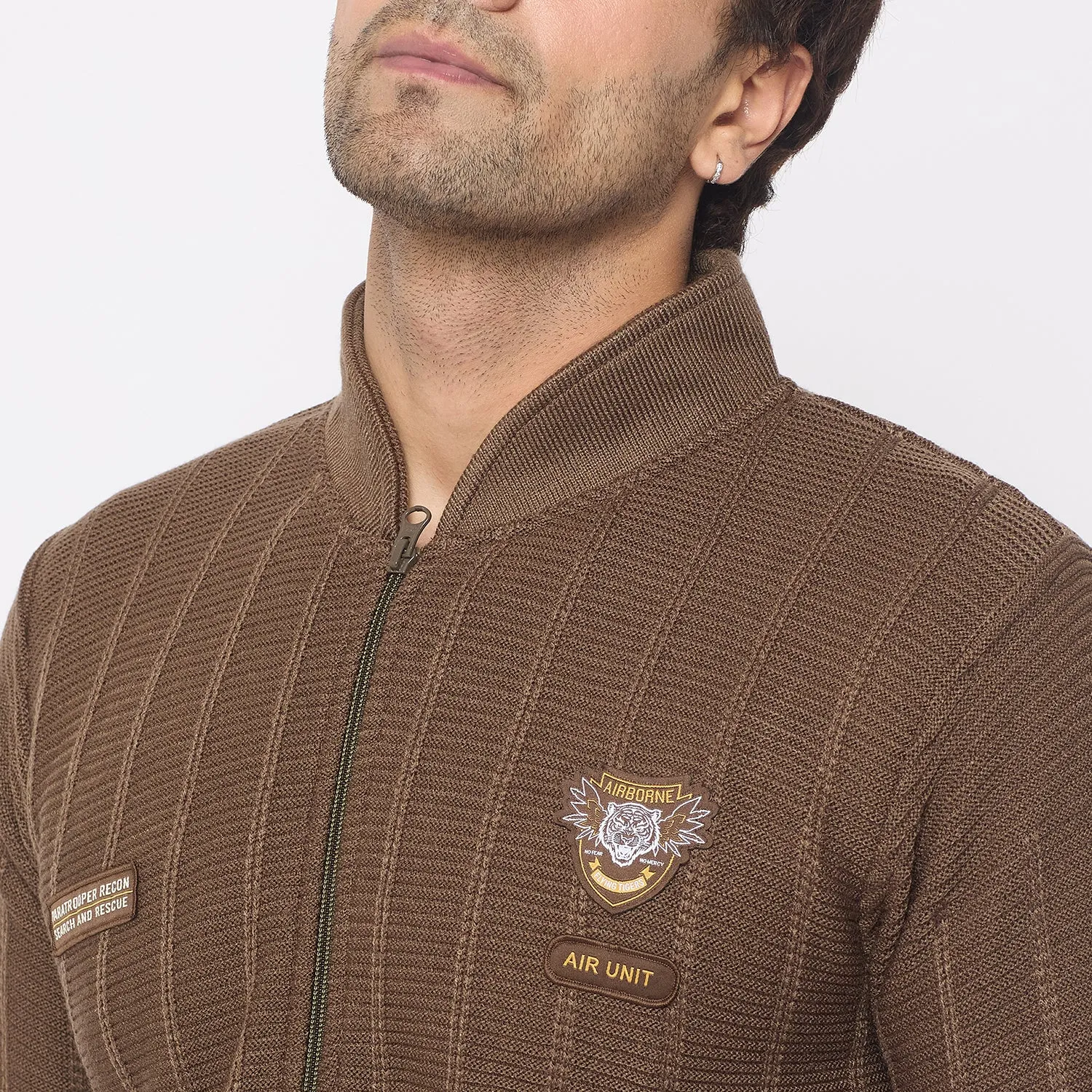 Duke Stardust Men Mandrin Neck Sweater (SDS2259)