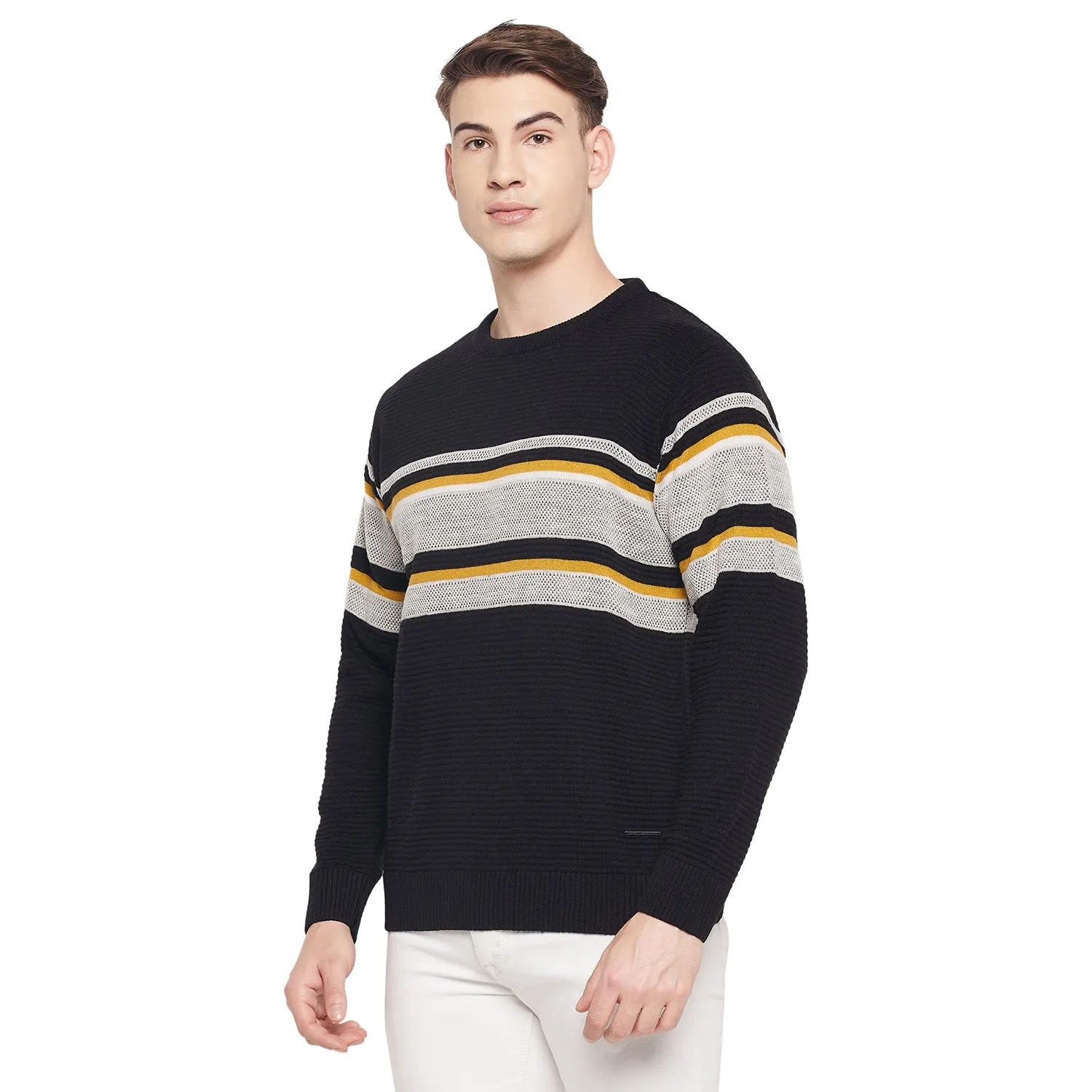 Duke Stardust Men Round Neck Full Sleeve Sweater (SDS641)