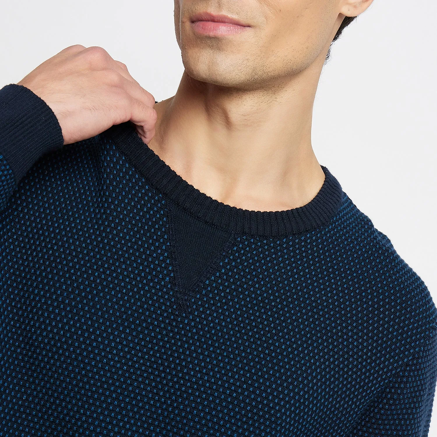 Duke Stardust Men Round Neck Full Sleeve Sweater (SDS644)