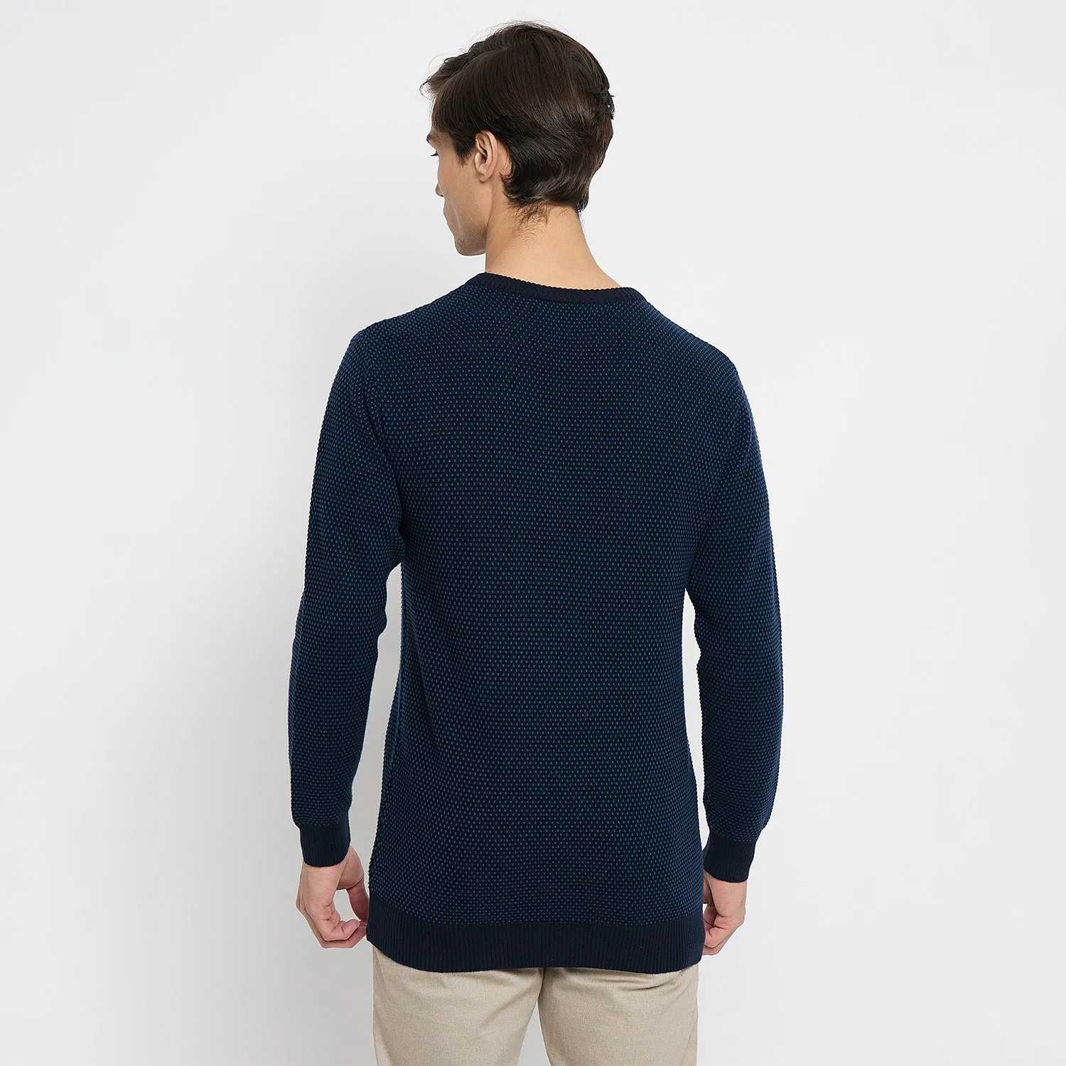 Duke Stardust Men Round Neck Full Sleeve Sweater (SDS644)