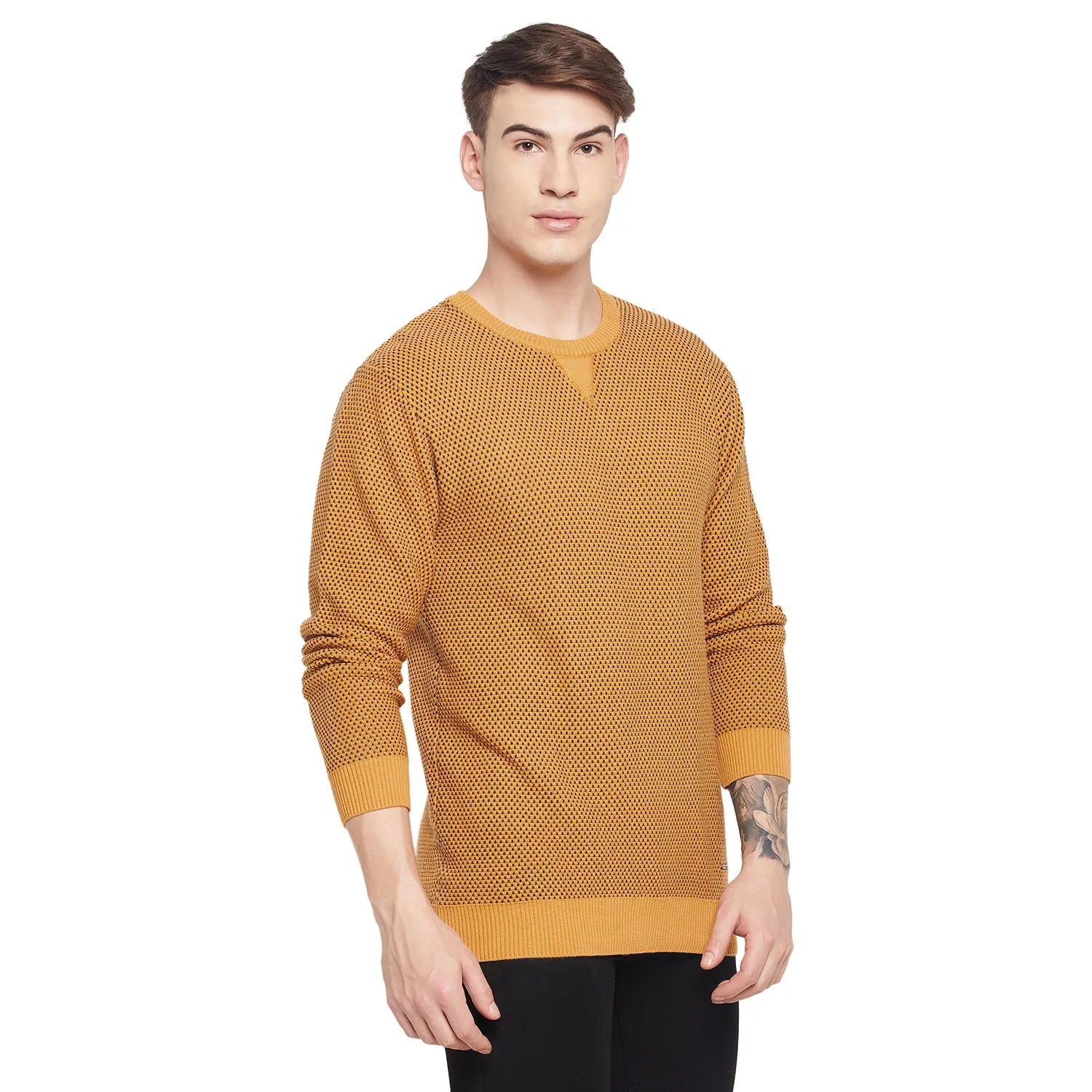 Duke Stardust Men Round Neck Full Sleeve Sweater (SDS644)