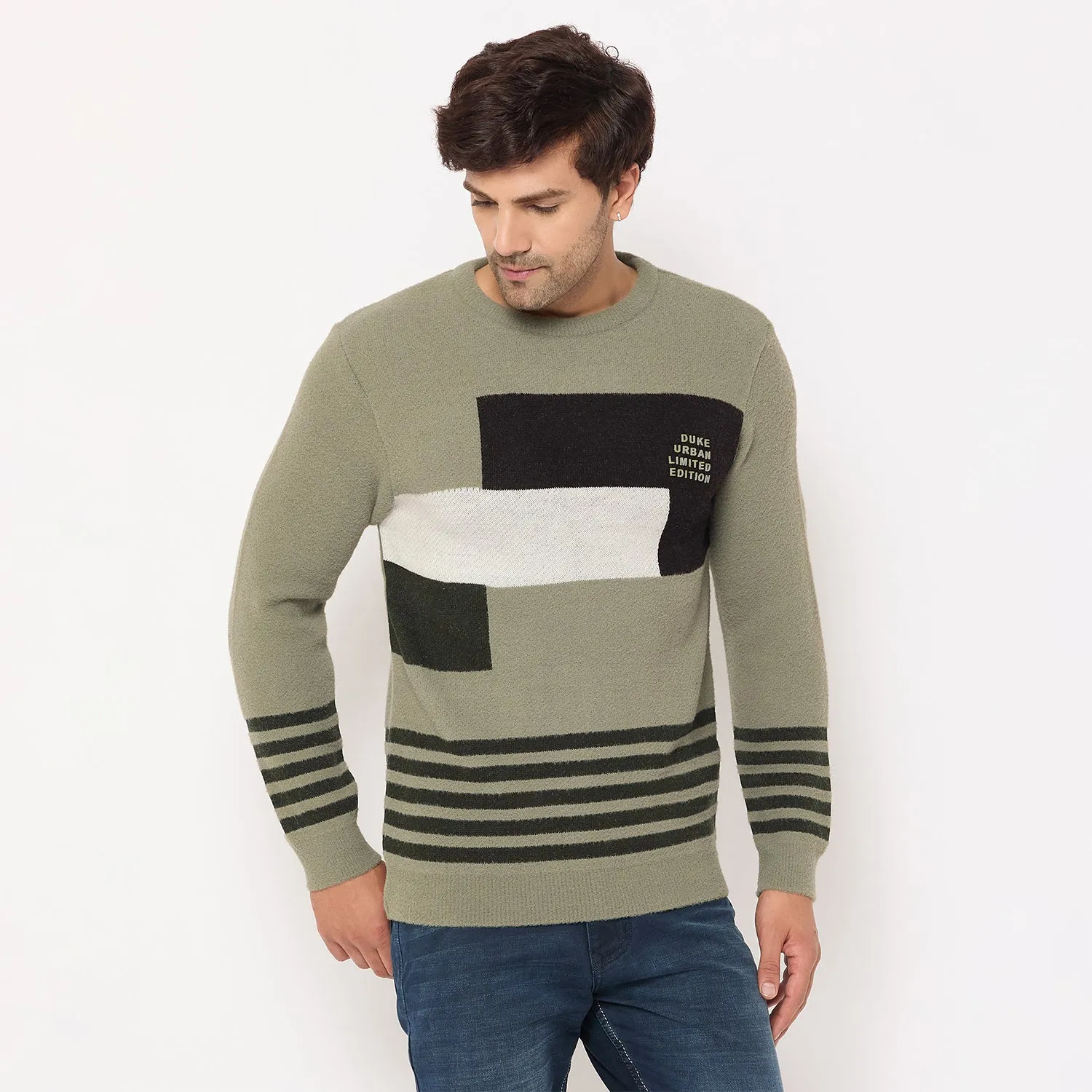 Duke Stardust Men Round Neck Sweater (SDS2205)