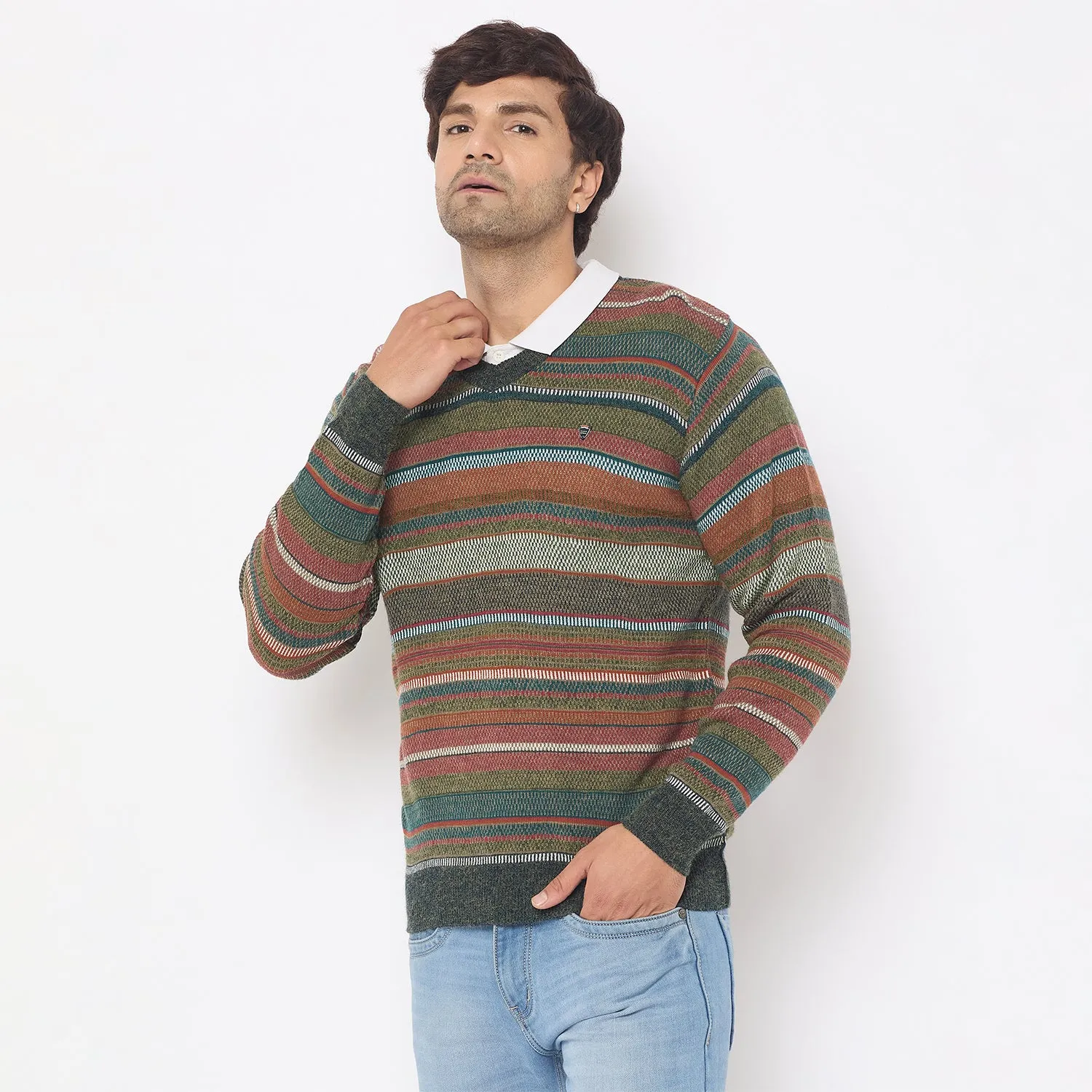 Duke Stardust Men Round Neck Sweater (SDS2240)