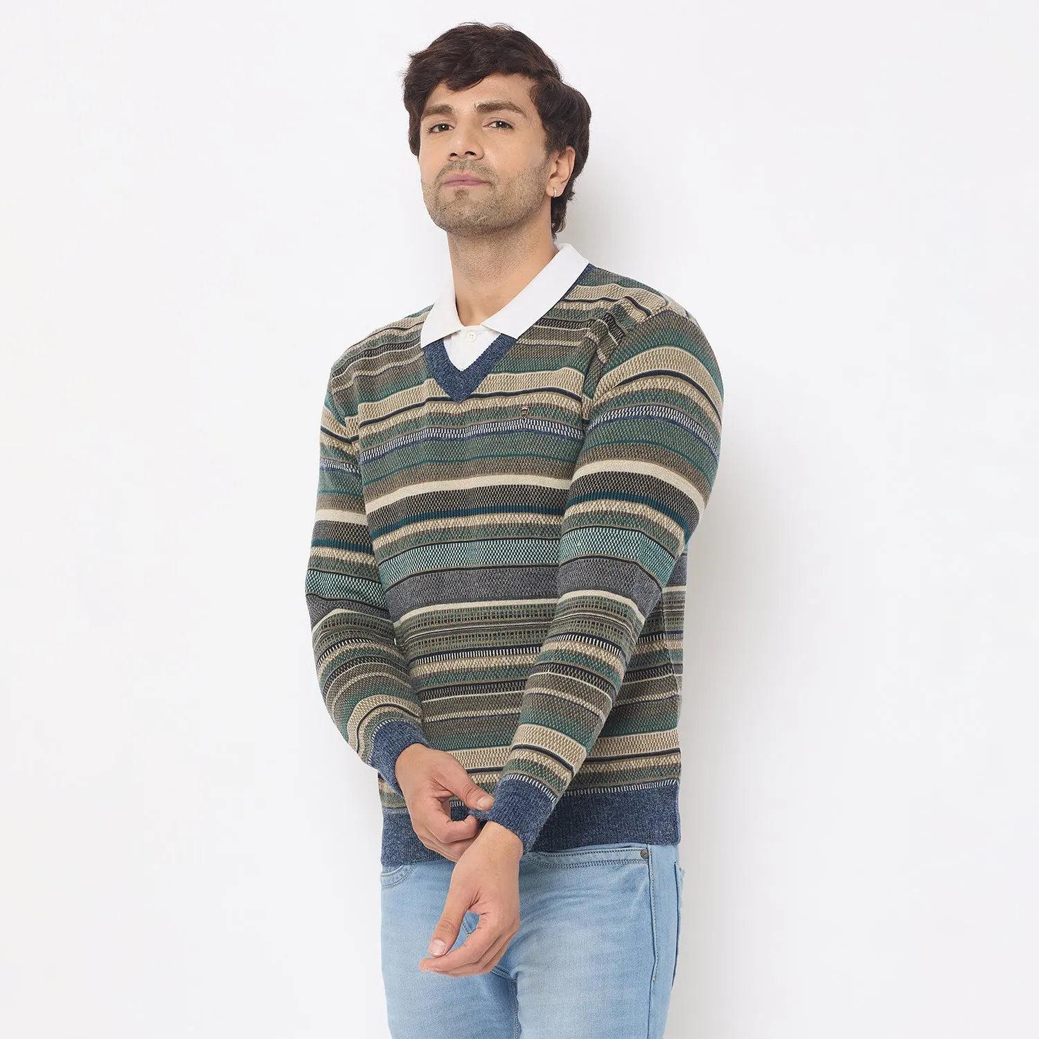 Duke Stardust Men Round Neck Sweater (SDS2240)