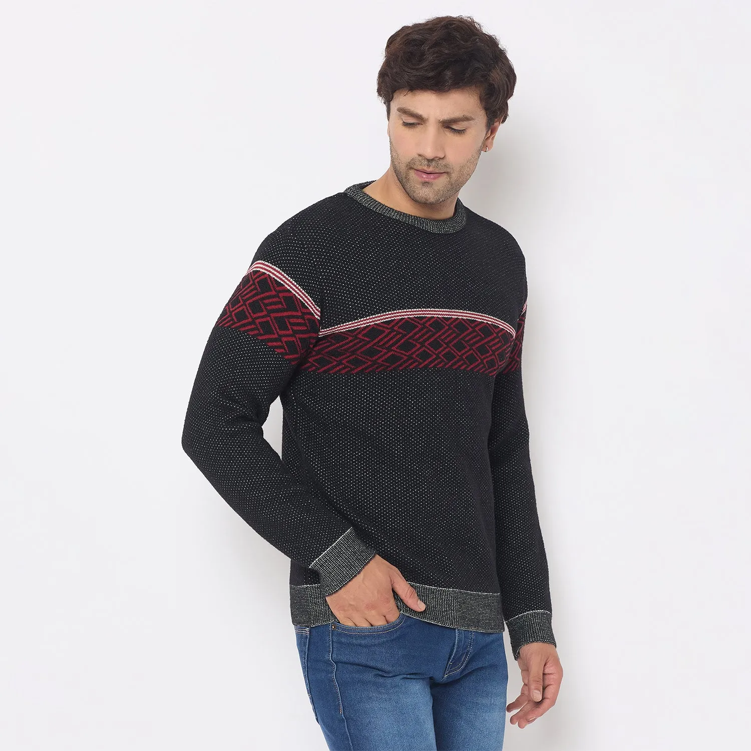 Duke Stardust Men Round Neck Sweater (SDS2252)