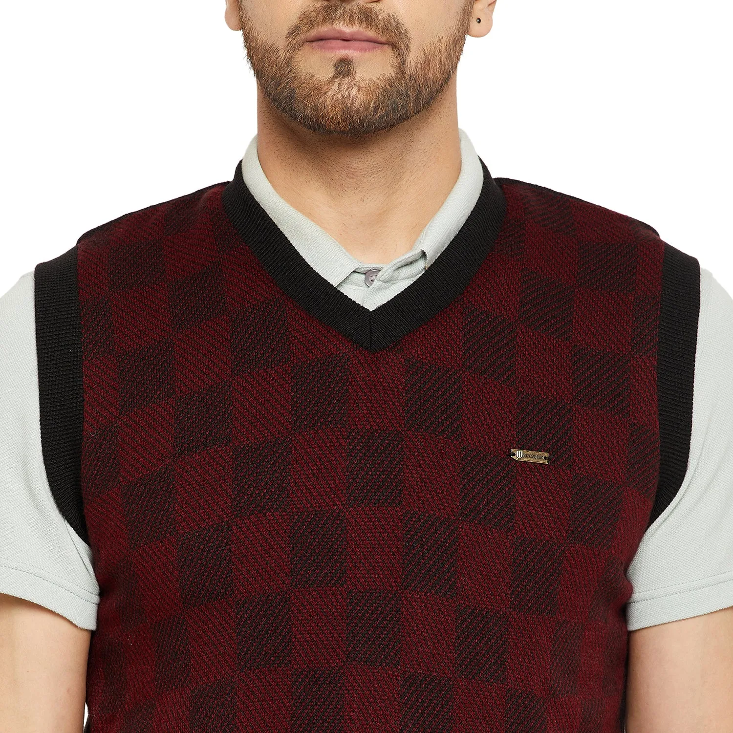 Duke Stardust Men Sleeveless Reversible Sweater (SDS2035)