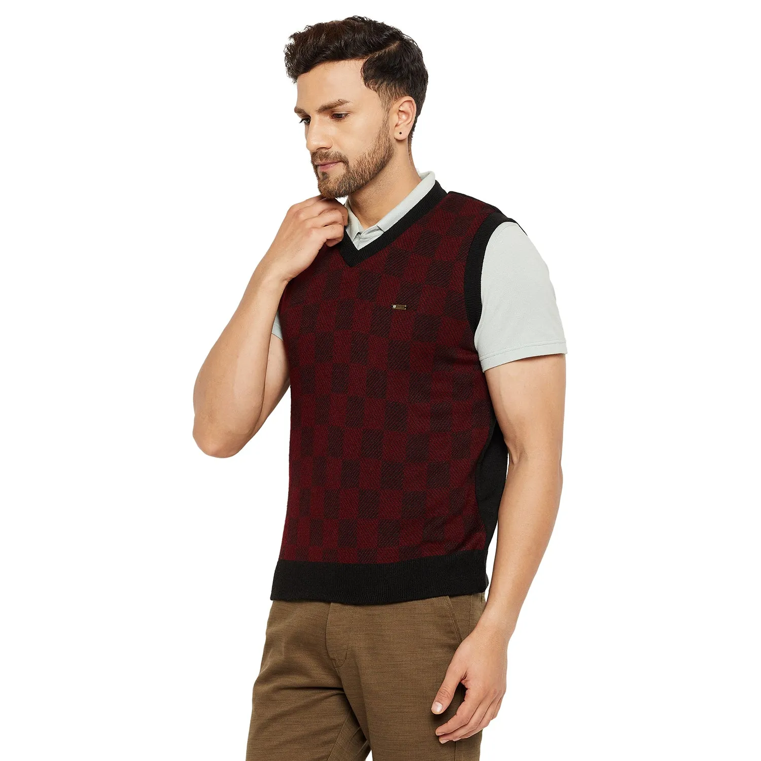 Duke Stardust Men Sleeveless Reversible Sweater (SDS2035)