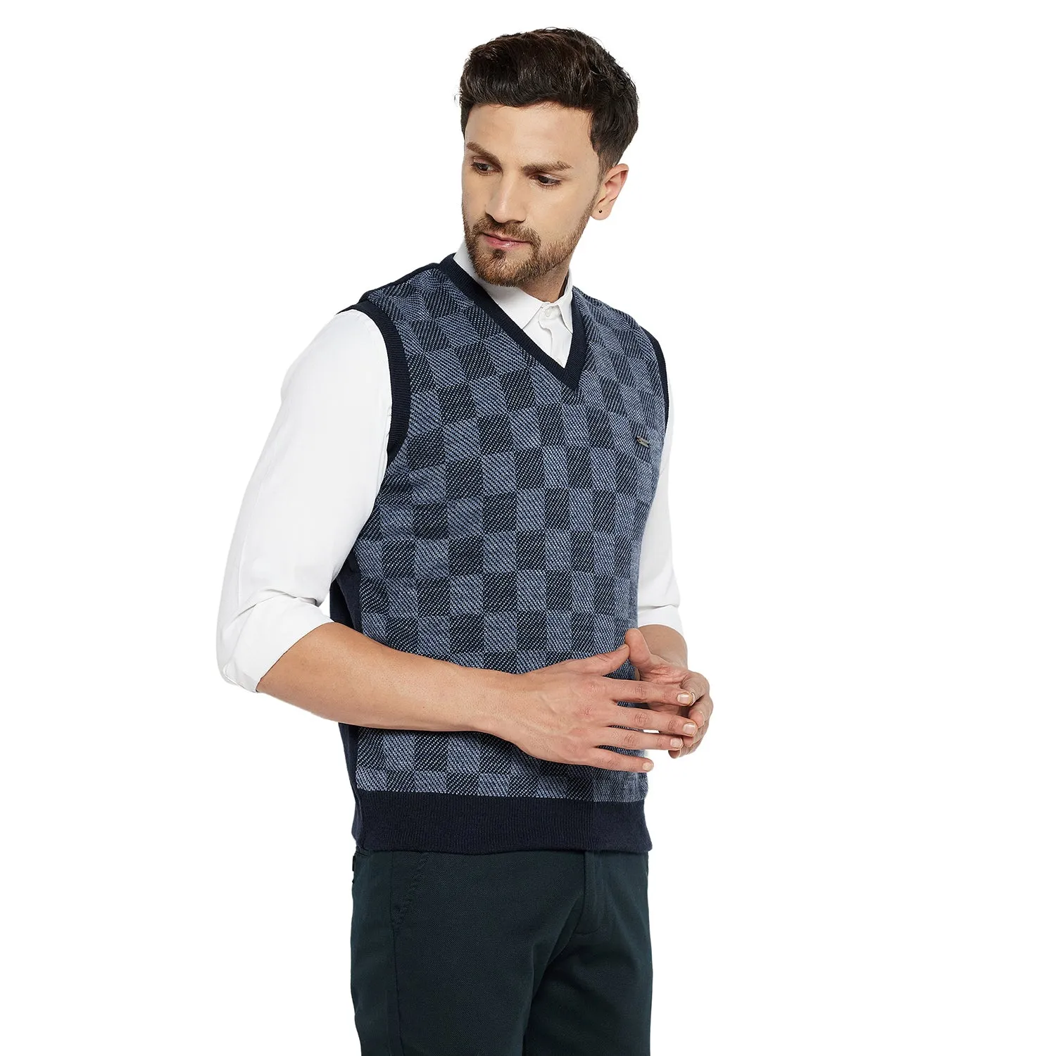 Duke Stardust Men Sleeveless Reversible Sweater (SDS2035)