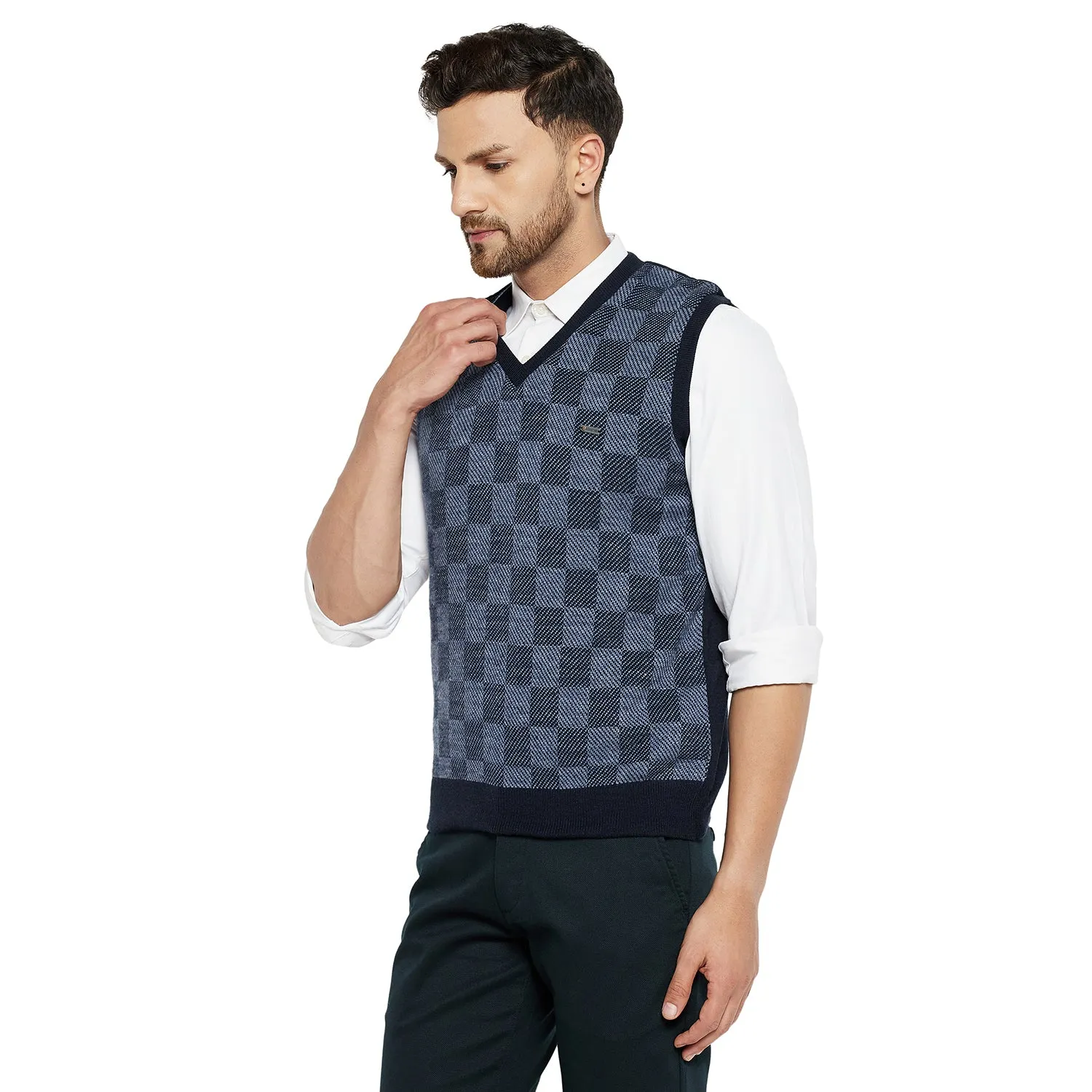 Duke Stardust Men Sleeveless Reversible Sweater (SDS2035)