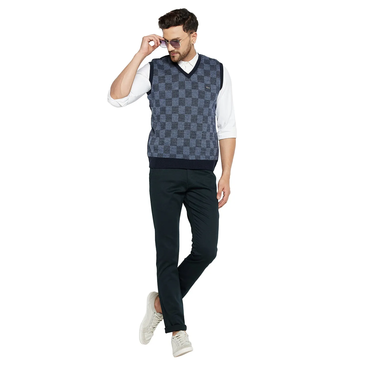 Duke Stardust Men Sleeveless Reversible Sweater (SDS2035)