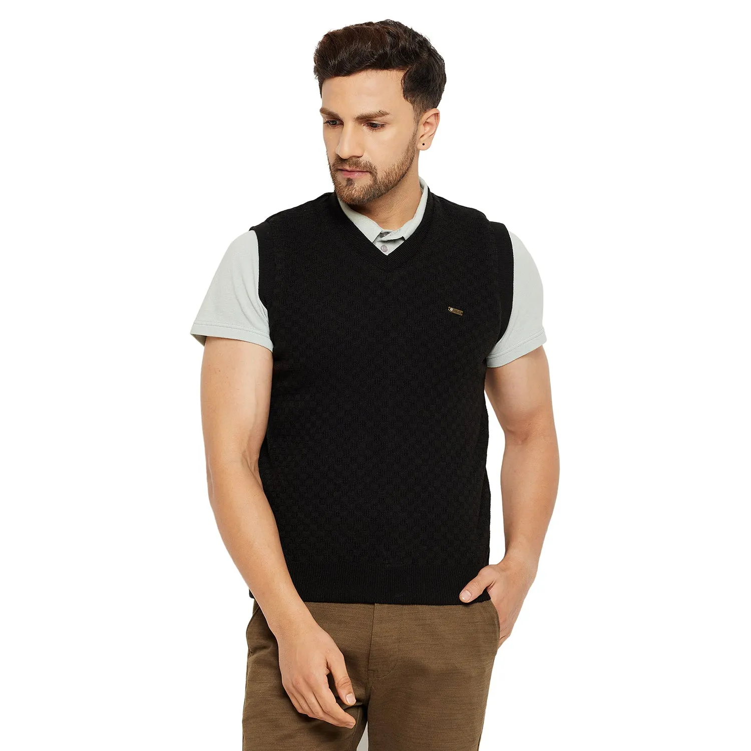 Duke Stardust Men Sleeveless Reversible Sweater (SDS2035)
