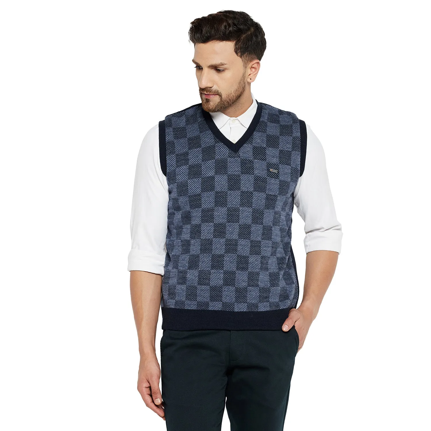 Duke Stardust Men Sleeveless Reversible Sweater (SDS2035)