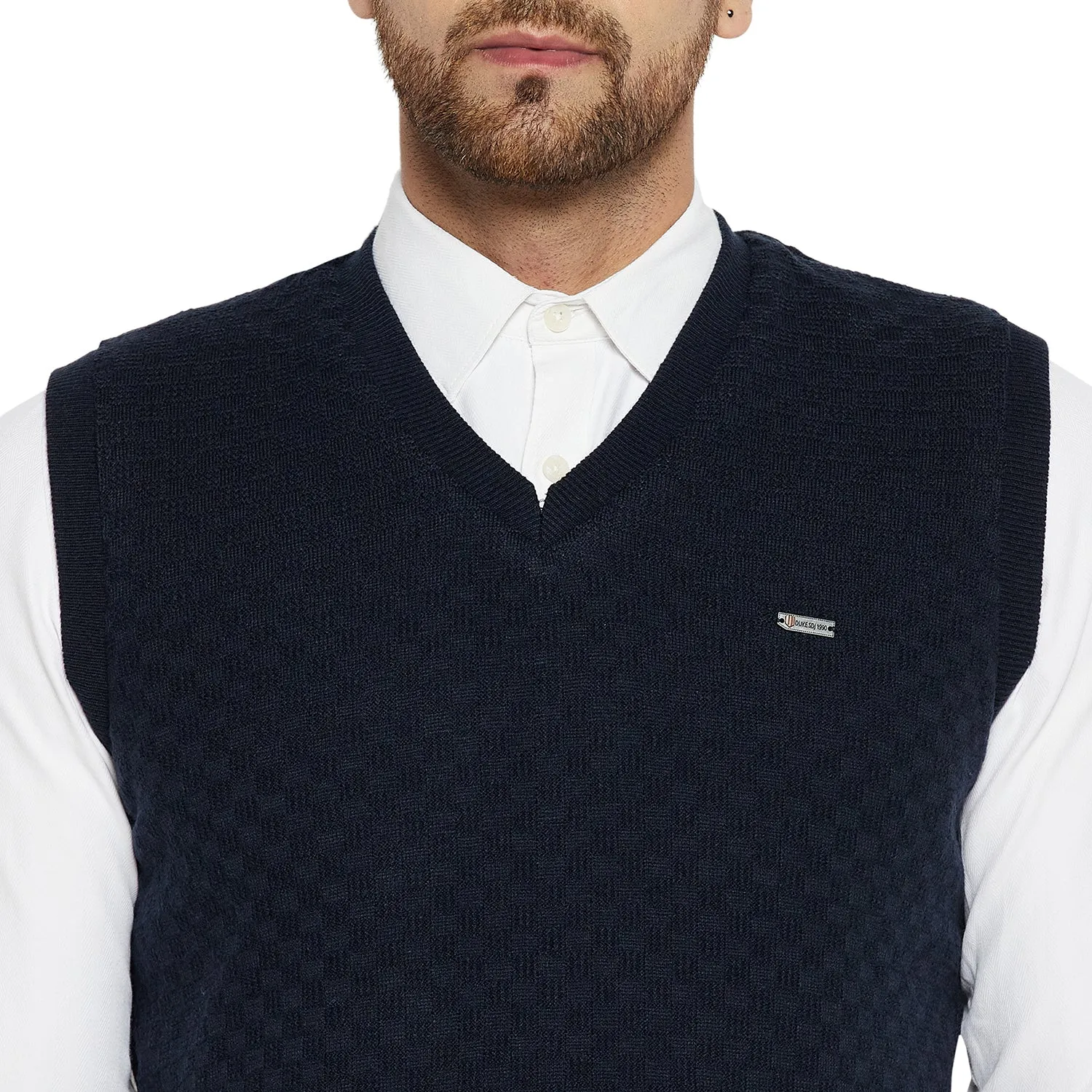 Duke Stardust Men Sleeveless Reversible Sweater (SDS2035)