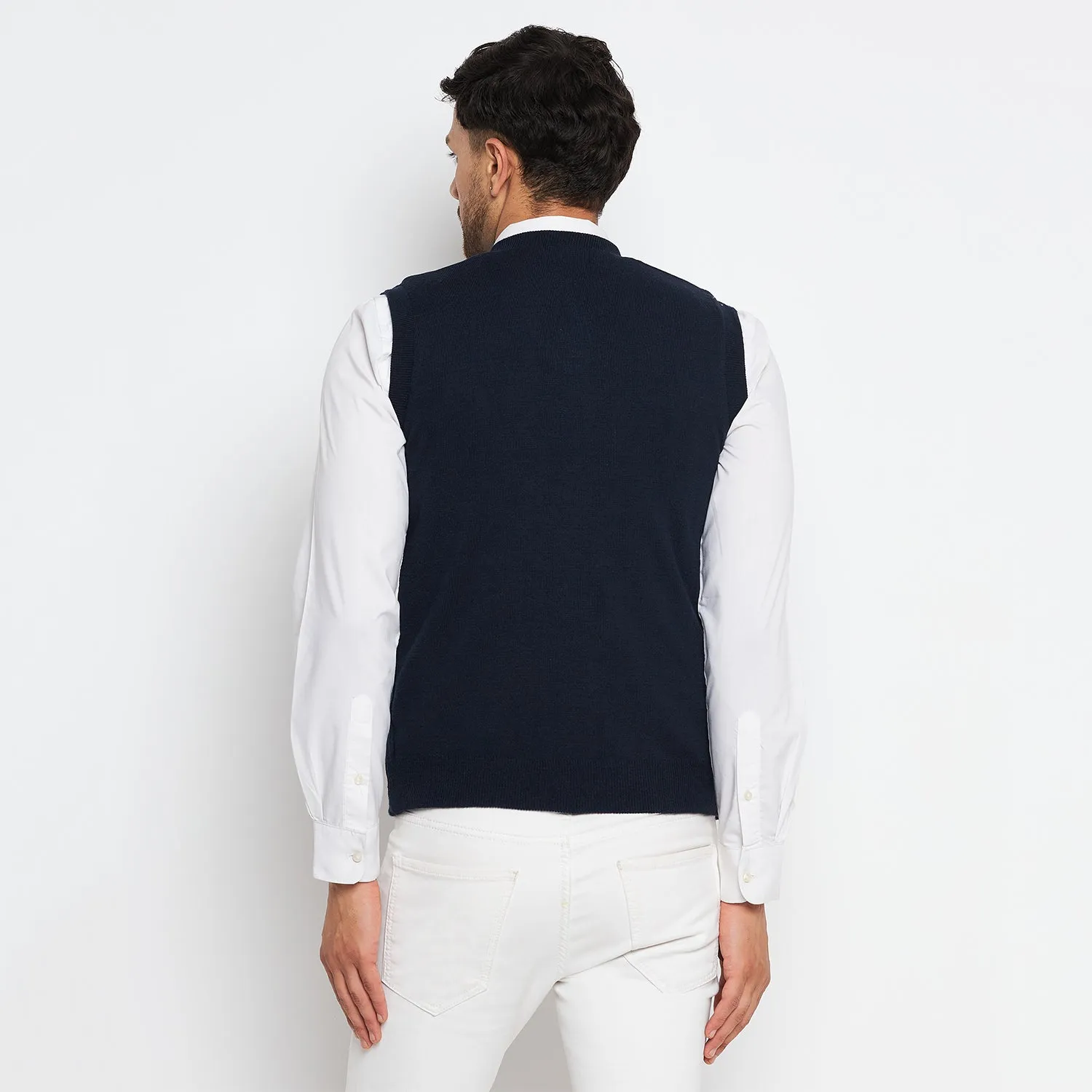 Duke Stardust Men Sleeveless Reversible Sweater (SDS2036)