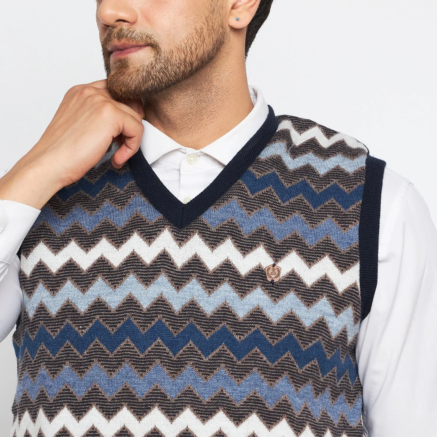 Duke Stardust Men Sleeveless Reversible Sweater (SDS2036)