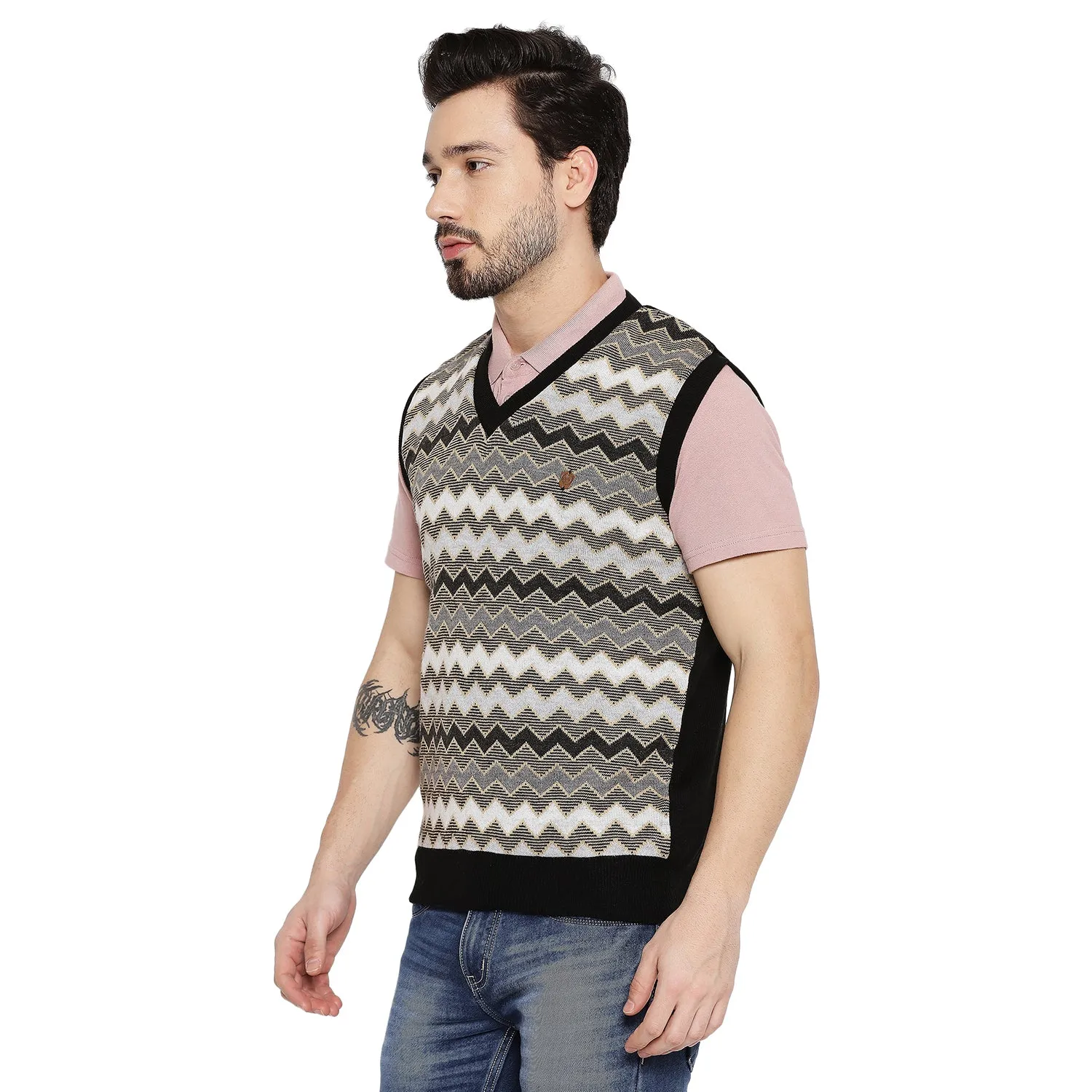 Duke Stardust Men Sleeveless Reversible Sweater (SDS2036)