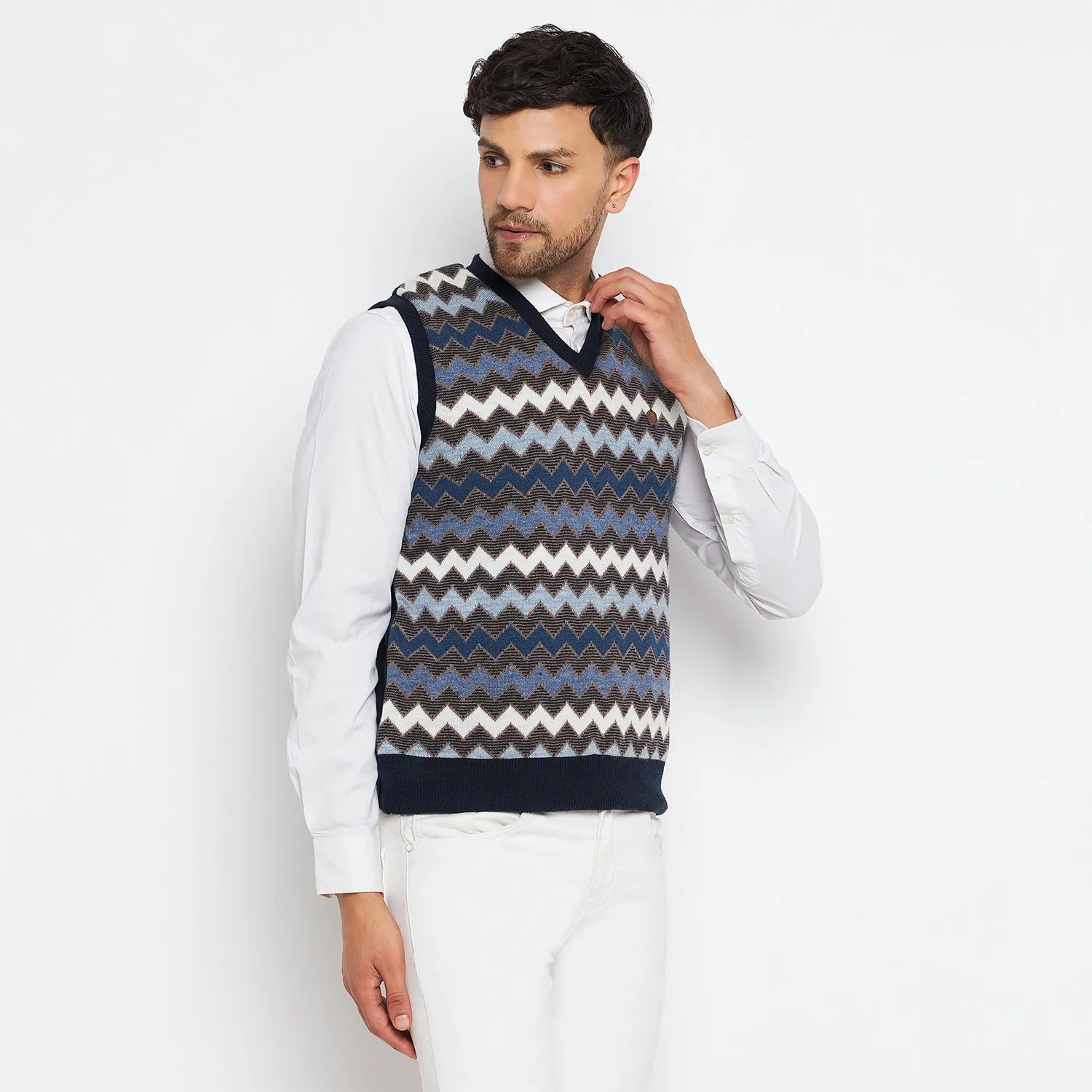 Duke Stardust Men Sleeveless Reversible Sweater (SDS2036)