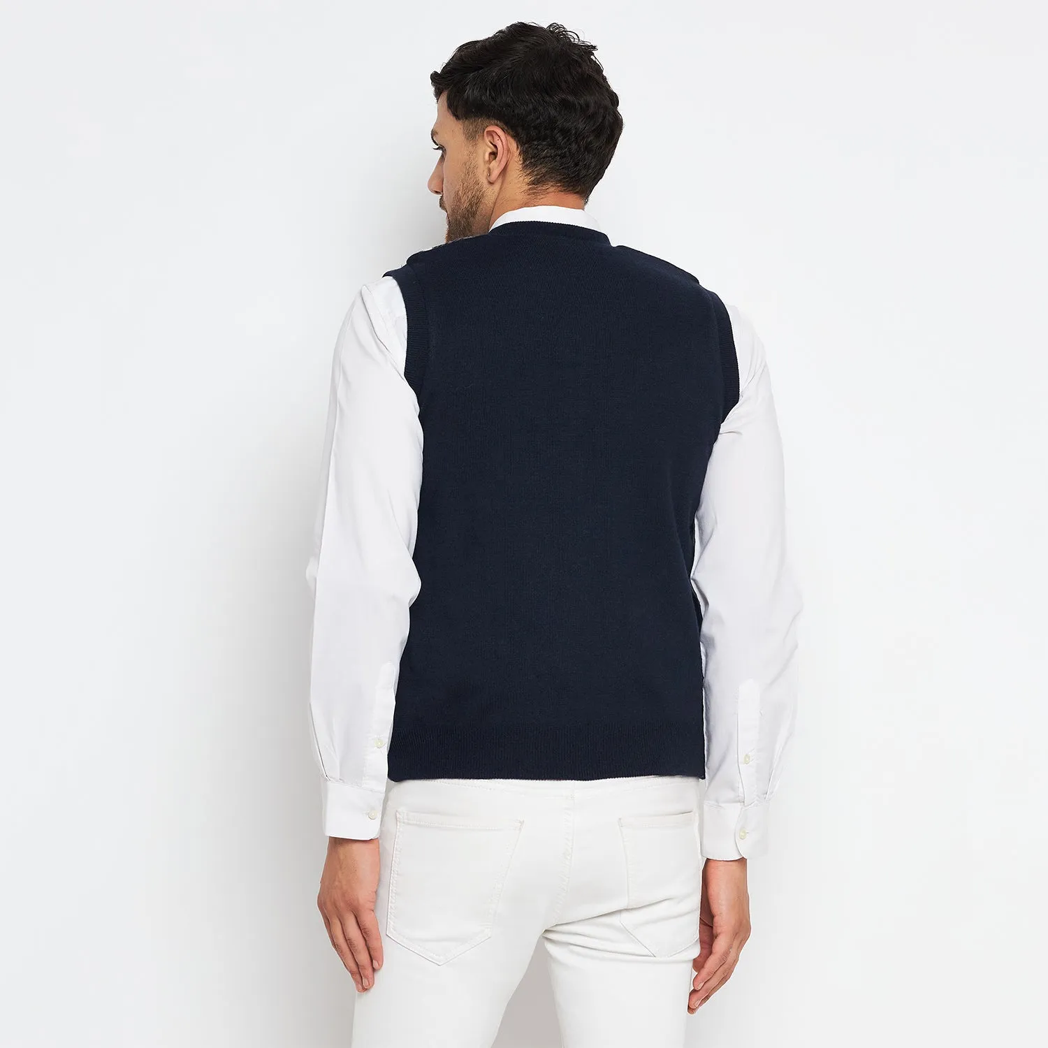 Duke Stardust Men Sleeveless Reversible Sweater (SDS2036)