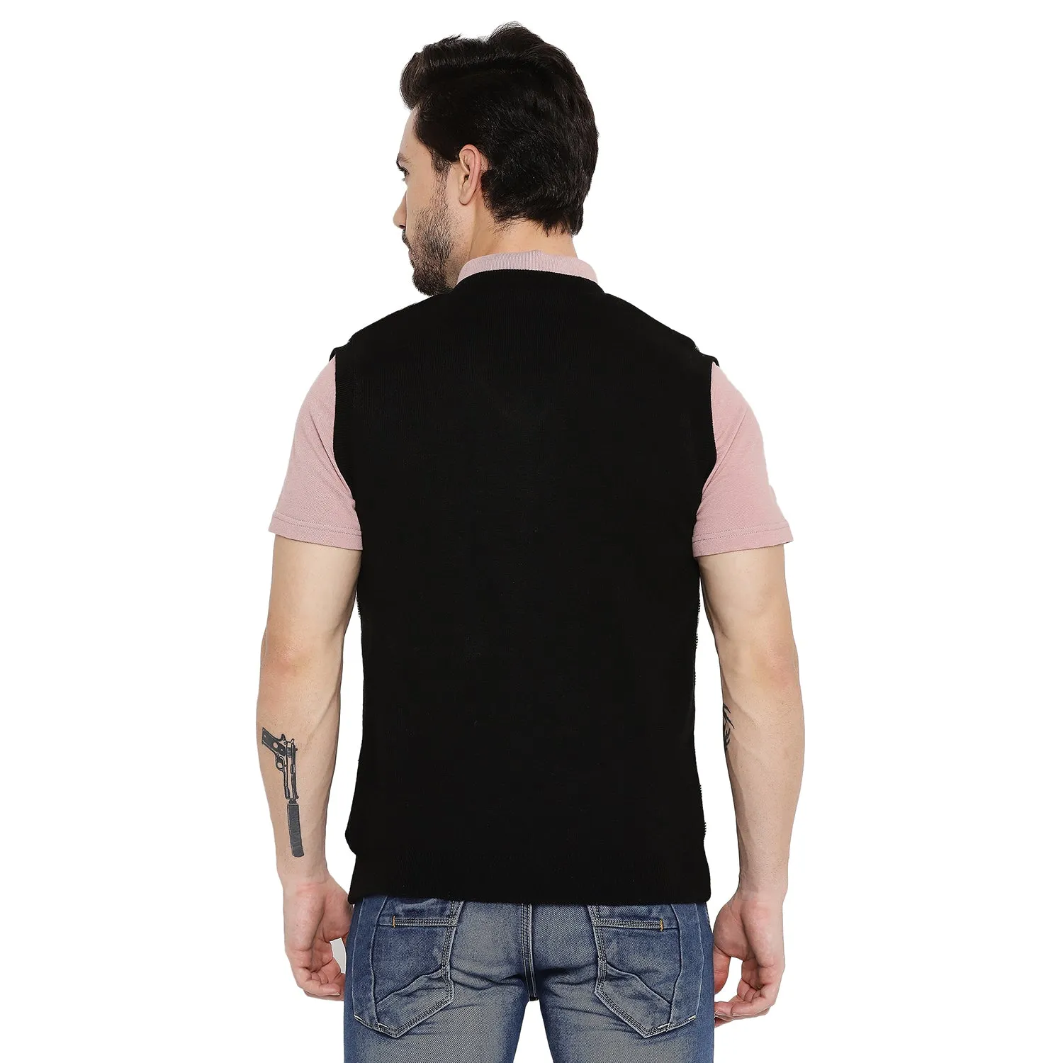 Duke Stardust Men Sleeveless Reversible Sweater (SDS2036)