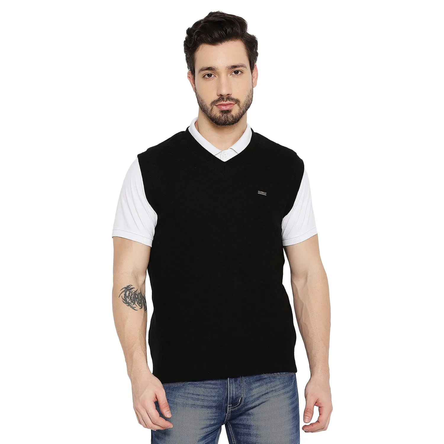 Duke Stardust Men Sleeveless Reversible Sweater (SDS2037)