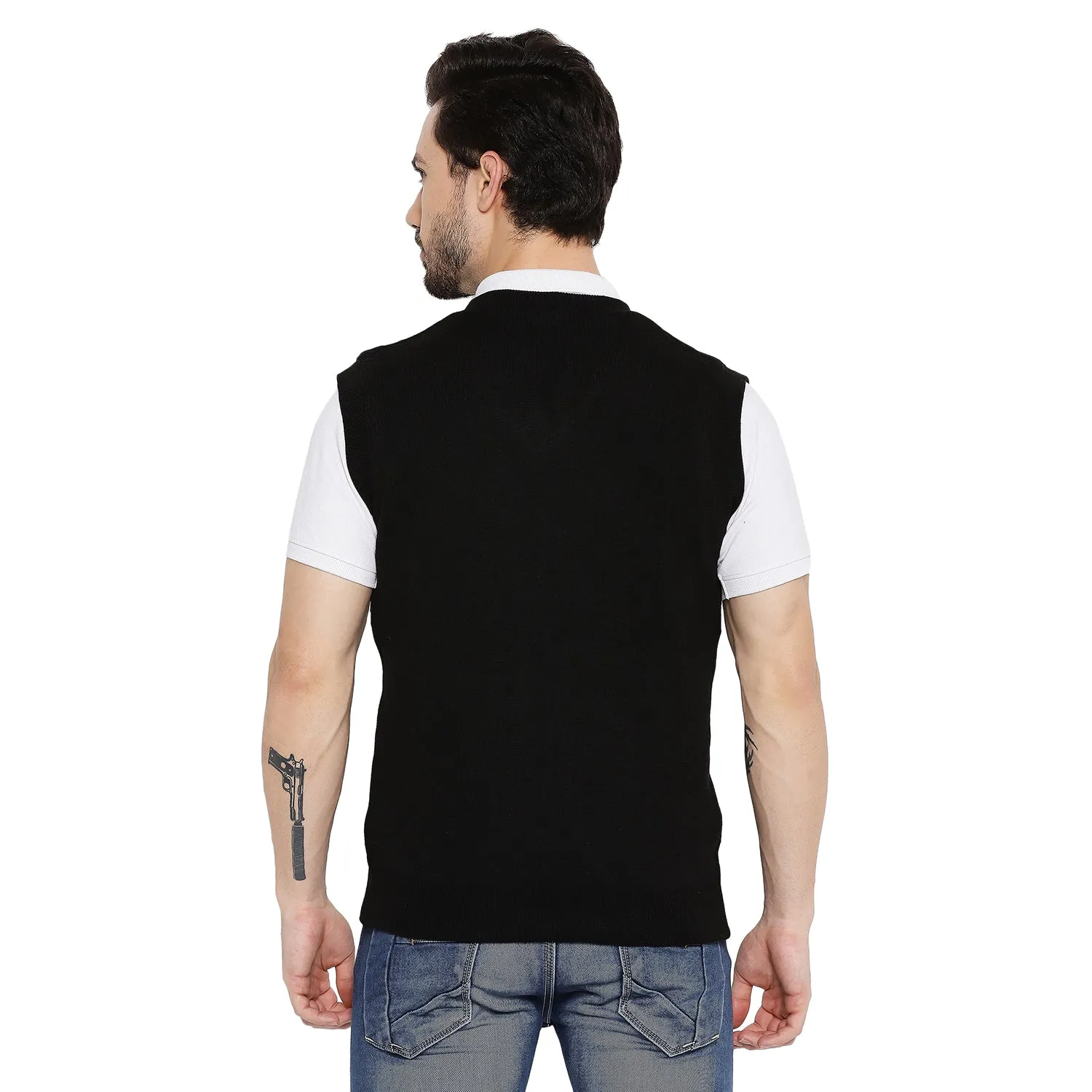 Duke Stardust Men Sleeveless Reversible Sweater (SDS2037)