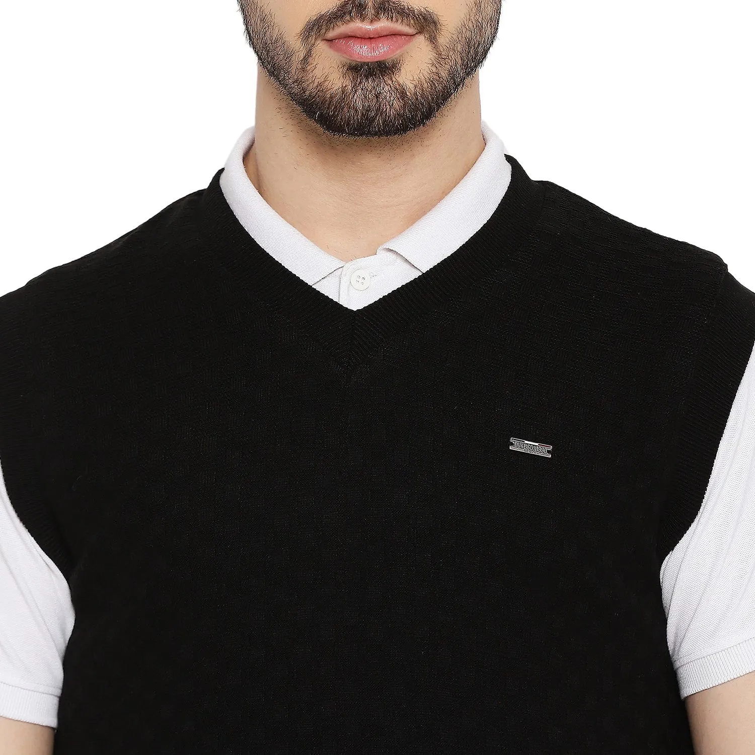 Duke Stardust Men Sleeveless Reversible Sweater (SDS2037)