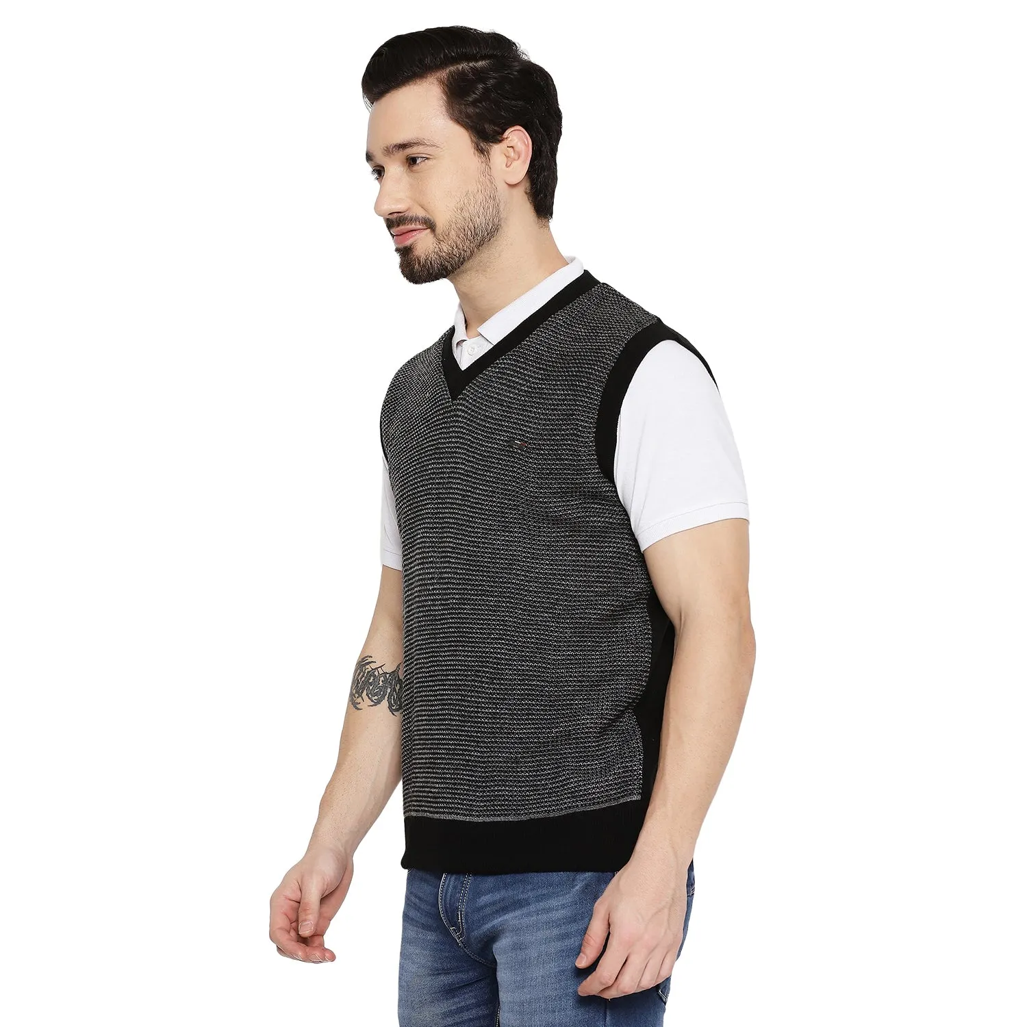 Duke Stardust Men Sleeveless Reversible Sweater (SDS2037)