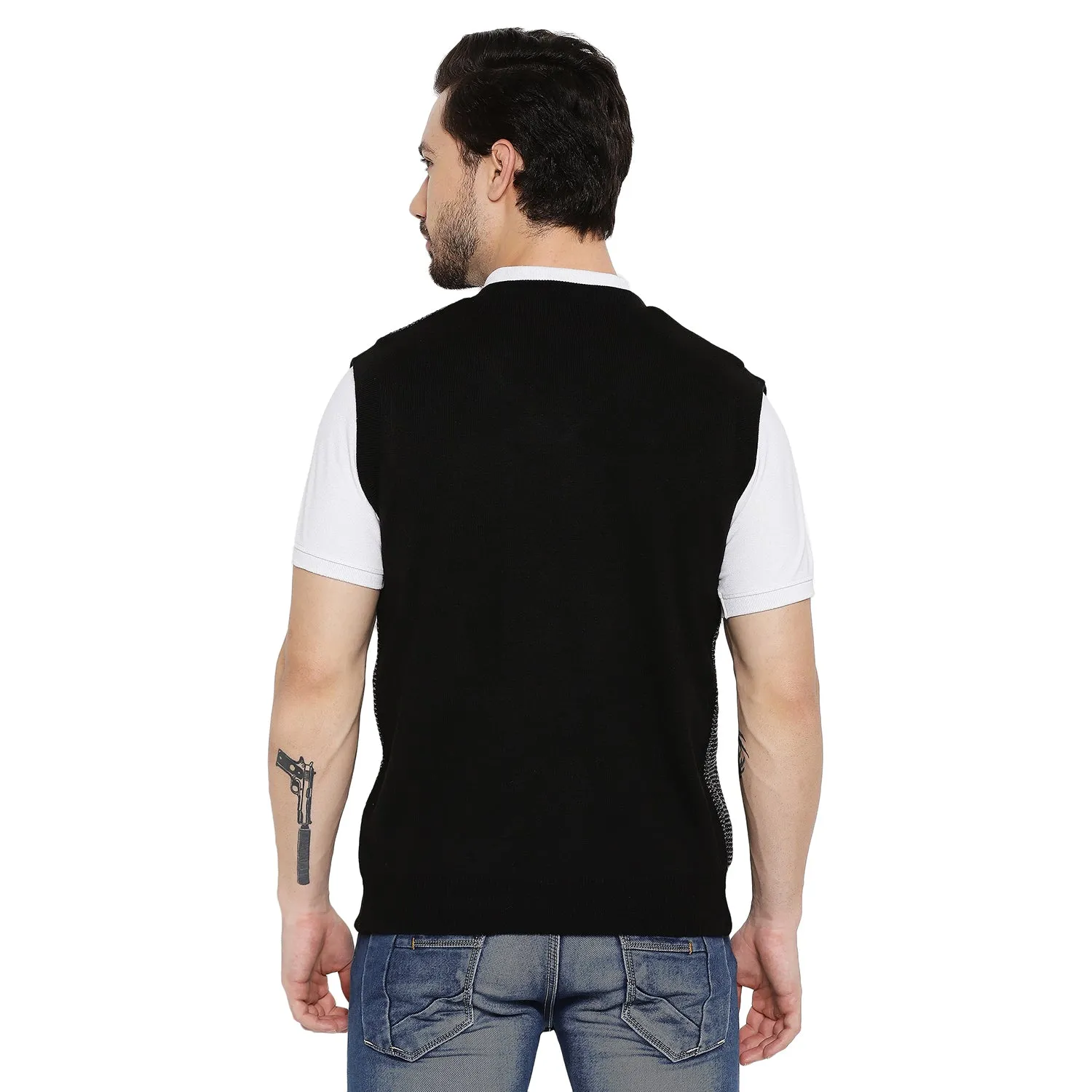 Duke Stardust Men Sleeveless Reversible Sweater (SDS2037)