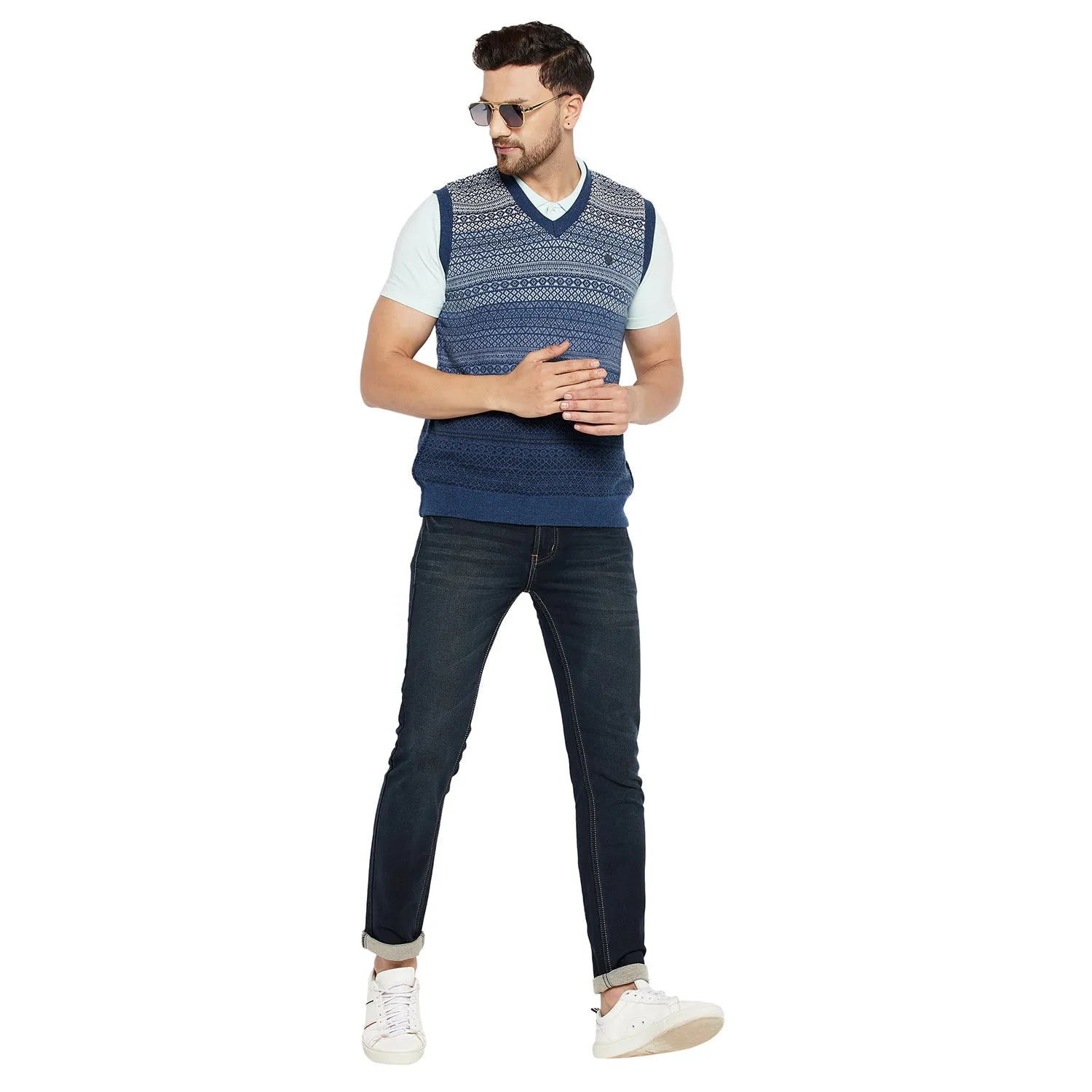 Duke Stardust Men Sleeveless Reversible Sweater (SDS2038)