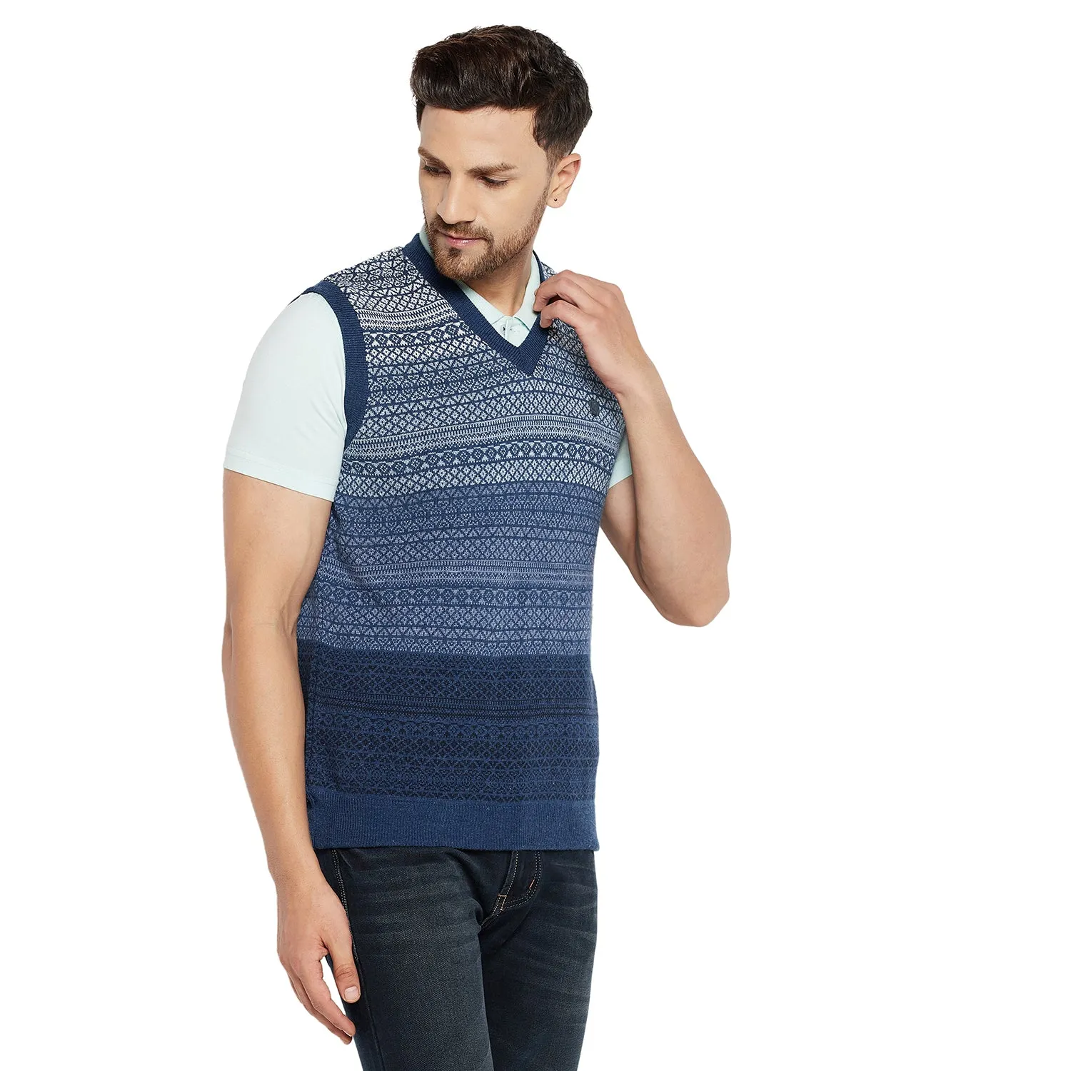 Duke Stardust Men Sleeveless Reversible Sweater (SDS2038)