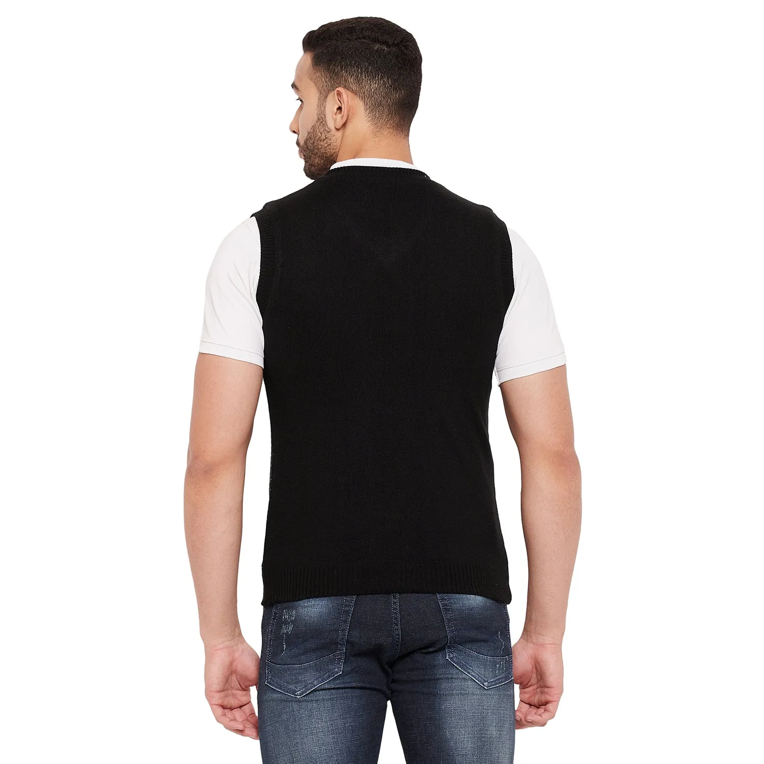 Duke Stardust Men Sleeveless Reversible Sweater (SDS2040)