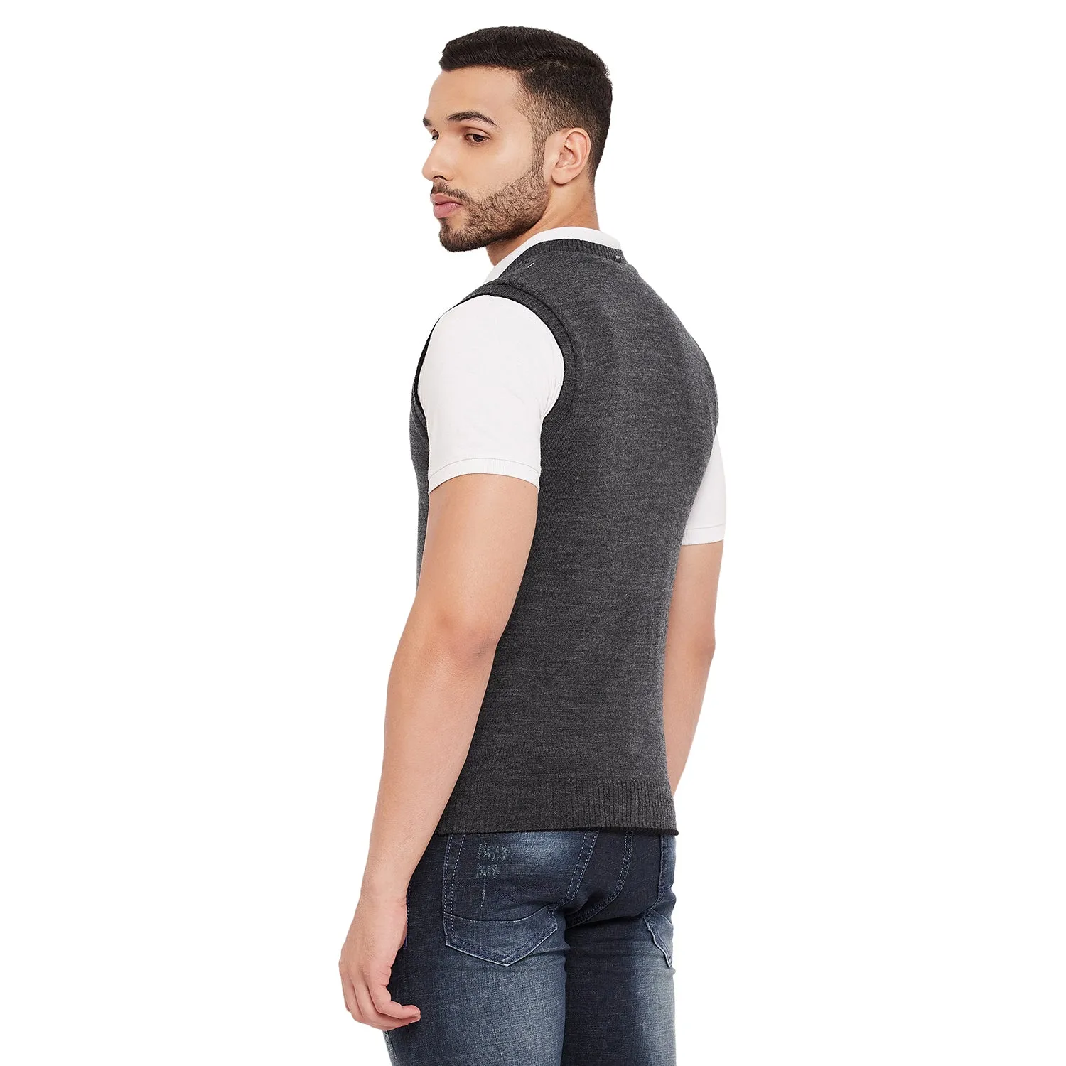 Duke Stardust Men Sleeveless Reversible Sweater (SDS2040)