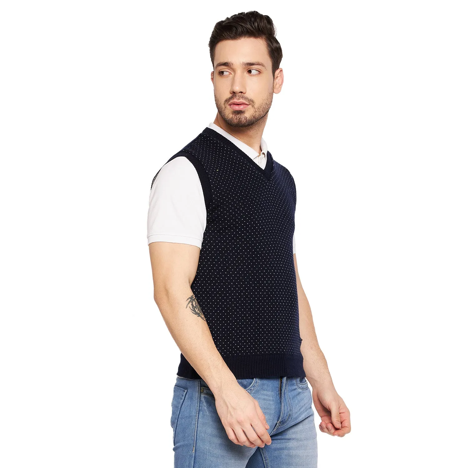 Duke Stardust Men Sleeveless Reversible Sweater (SDS2040)