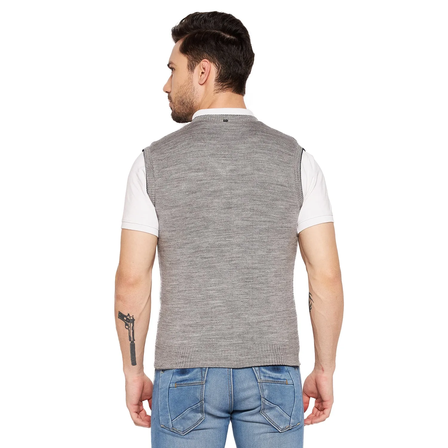 Duke Stardust Men Sleeveless Reversible Sweater (SDS2040)