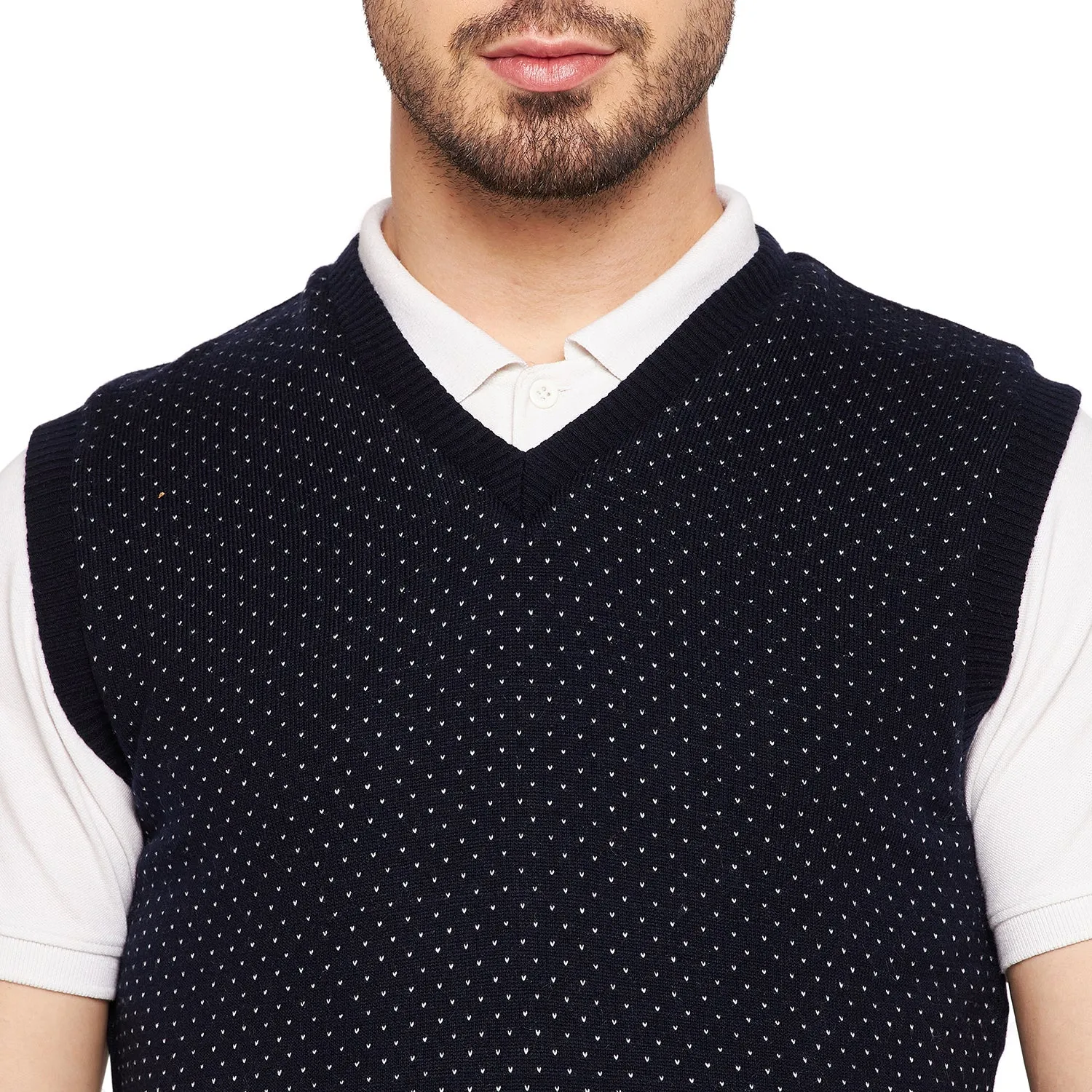 Duke Stardust Men Sleeveless Reversible Sweater (SDS2040)