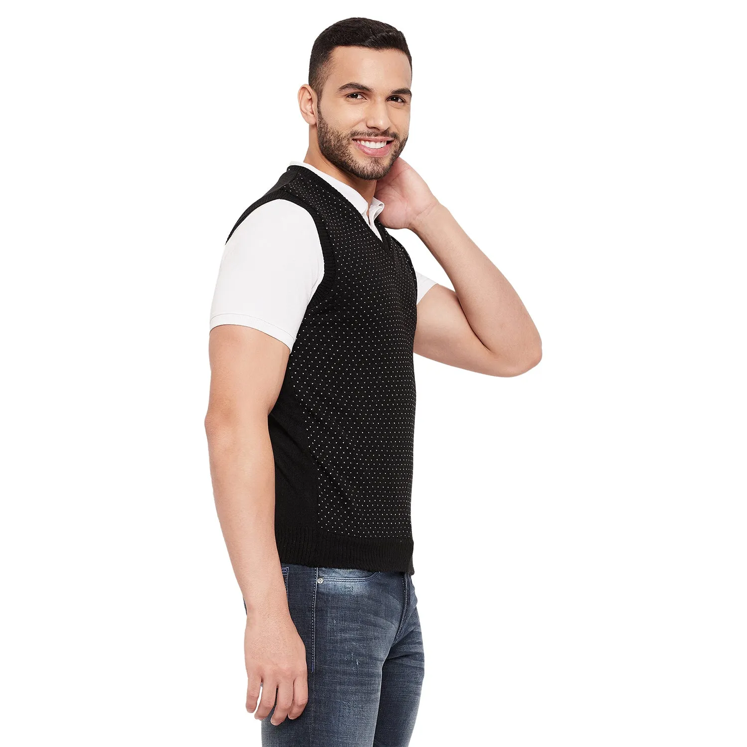 Duke Stardust Men Sleeveless Reversible Sweater (SDS2040)
