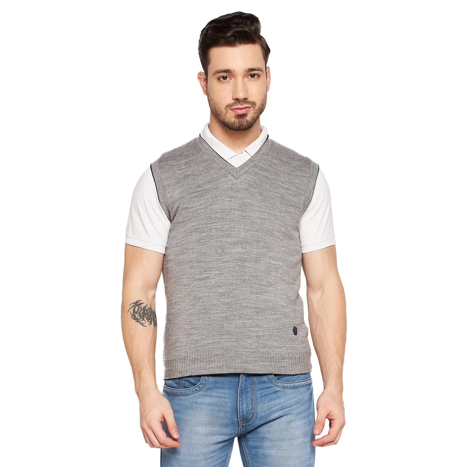 Duke Stardust Men Sleeveless Reversible Sweater (SDS2040)