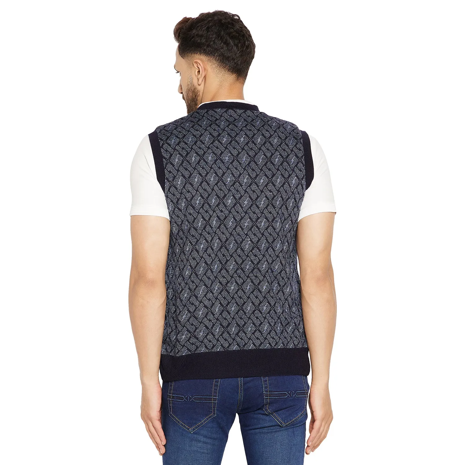 Duke Stardust Men Sleeveless Reversible Sweater (SDS2042)