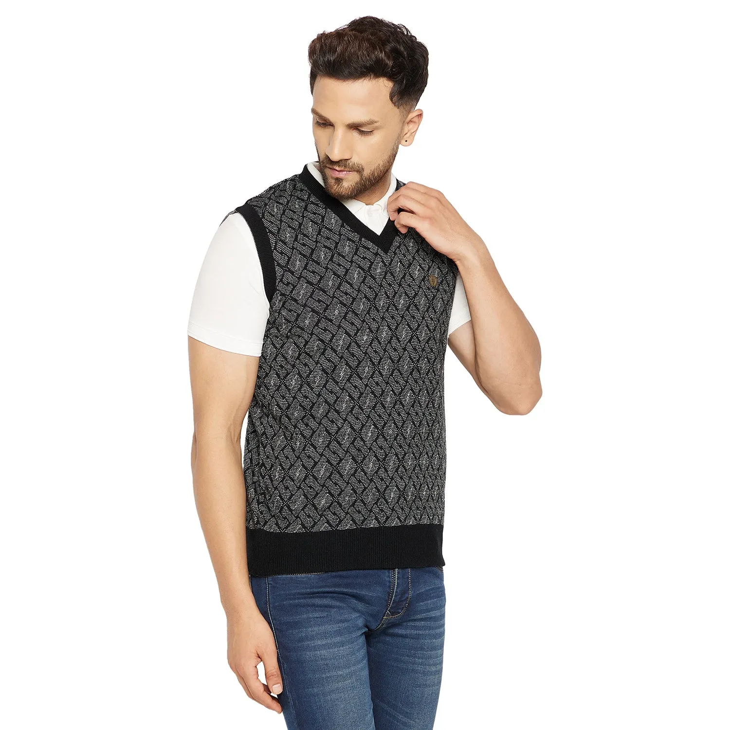Duke Stardust Men Sleeveless Reversible Sweater (SDS2042)