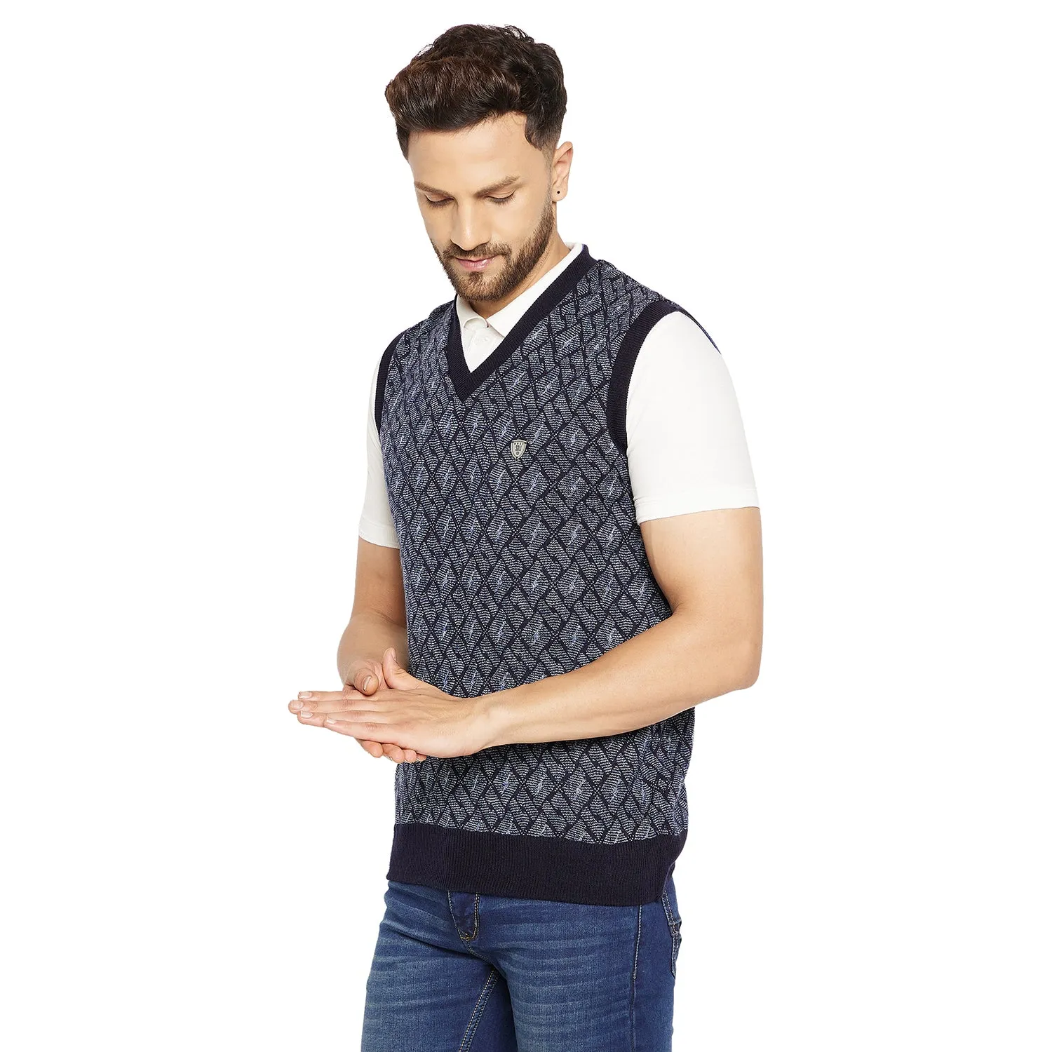Duke Stardust Men Sleeveless Reversible Sweater (SDS2042)