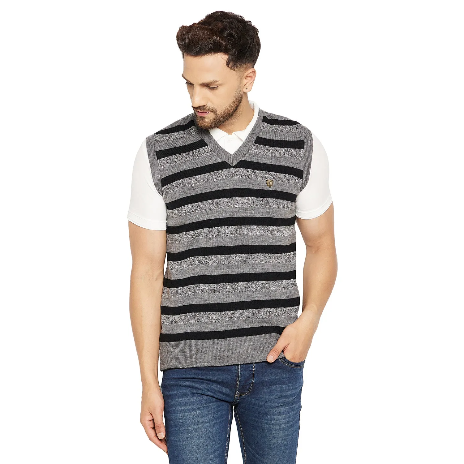 Duke Stardust Men Sleeveless Reversible Sweater (SDS2042)