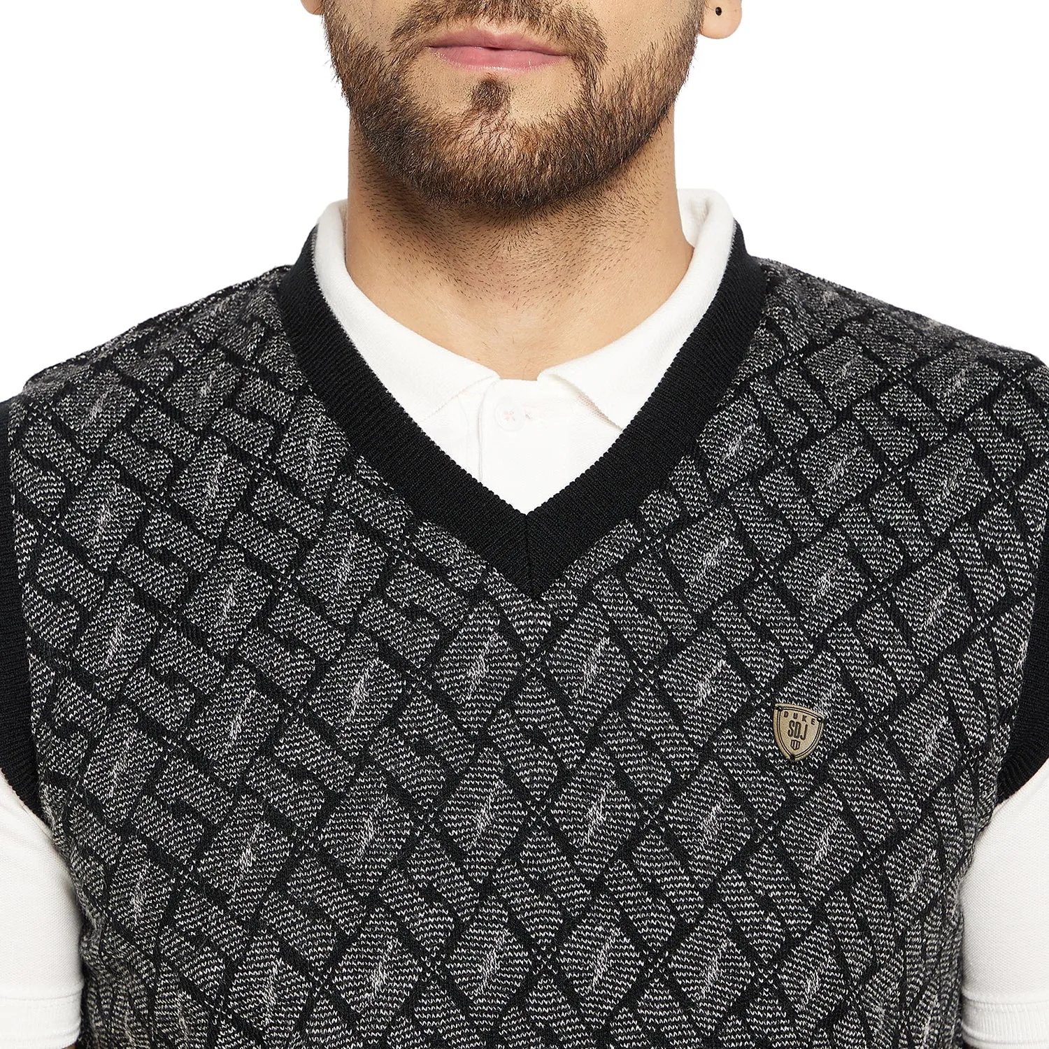 Duke Stardust Men Sleeveless Reversible Sweater (SDS2042)