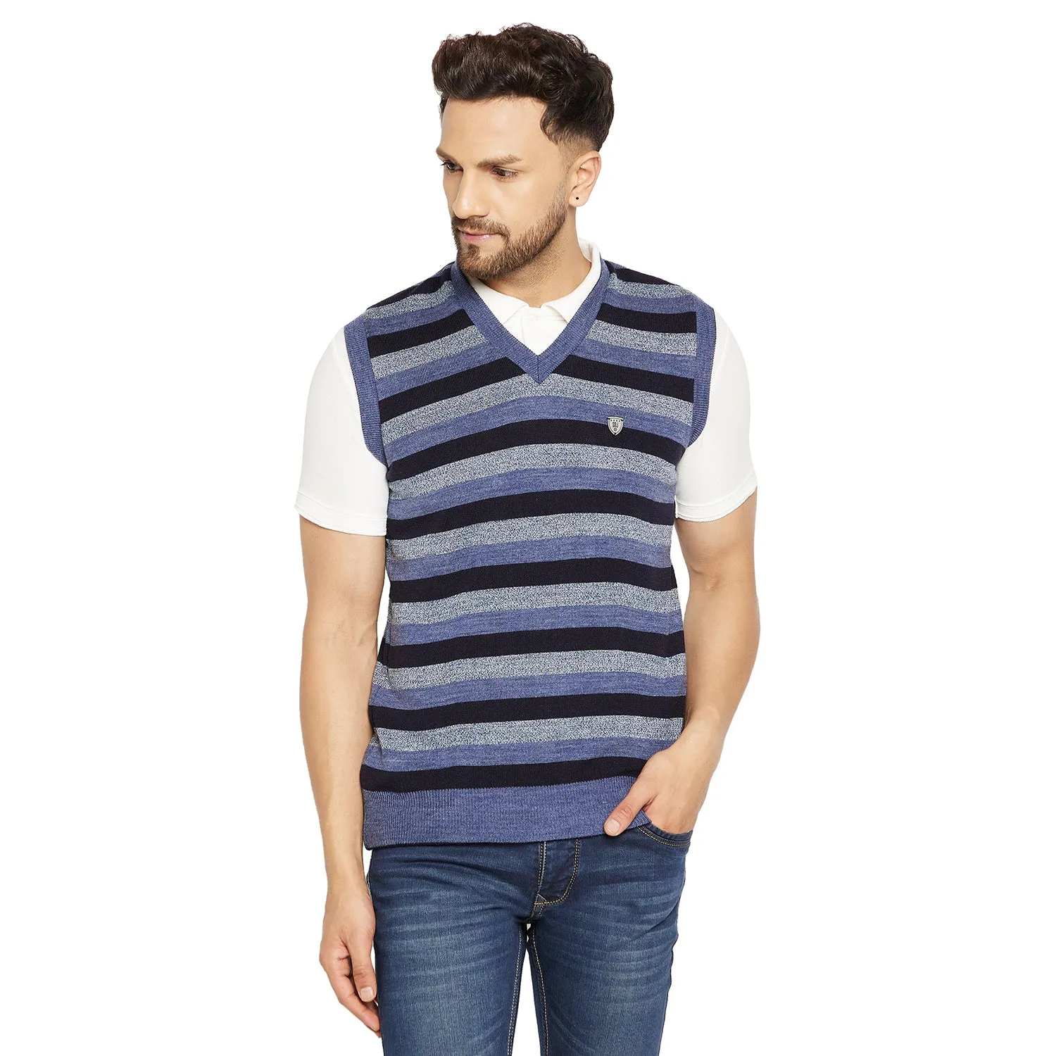 Duke Stardust Men Sleeveless Reversible Sweater (SDS2042)