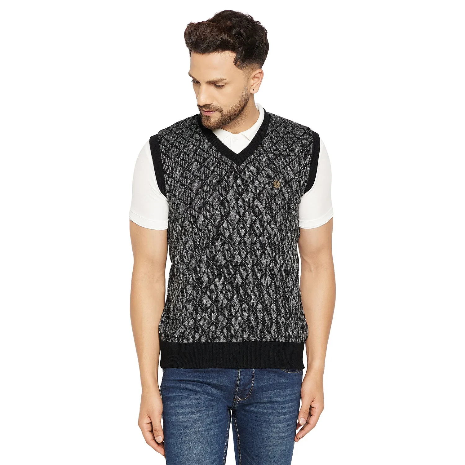 Duke Stardust Men Sleeveless Reversible Sweater (SDS2042)