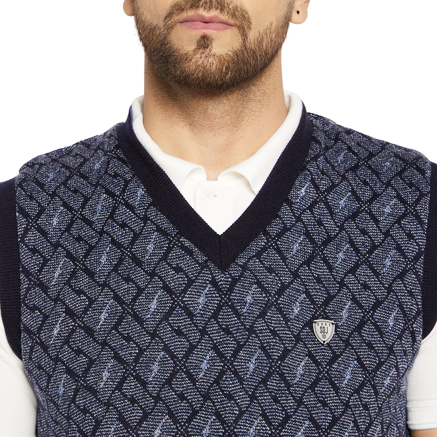 Duke Stardust Men Sleeveless Reversible Sweater (SDS2042)