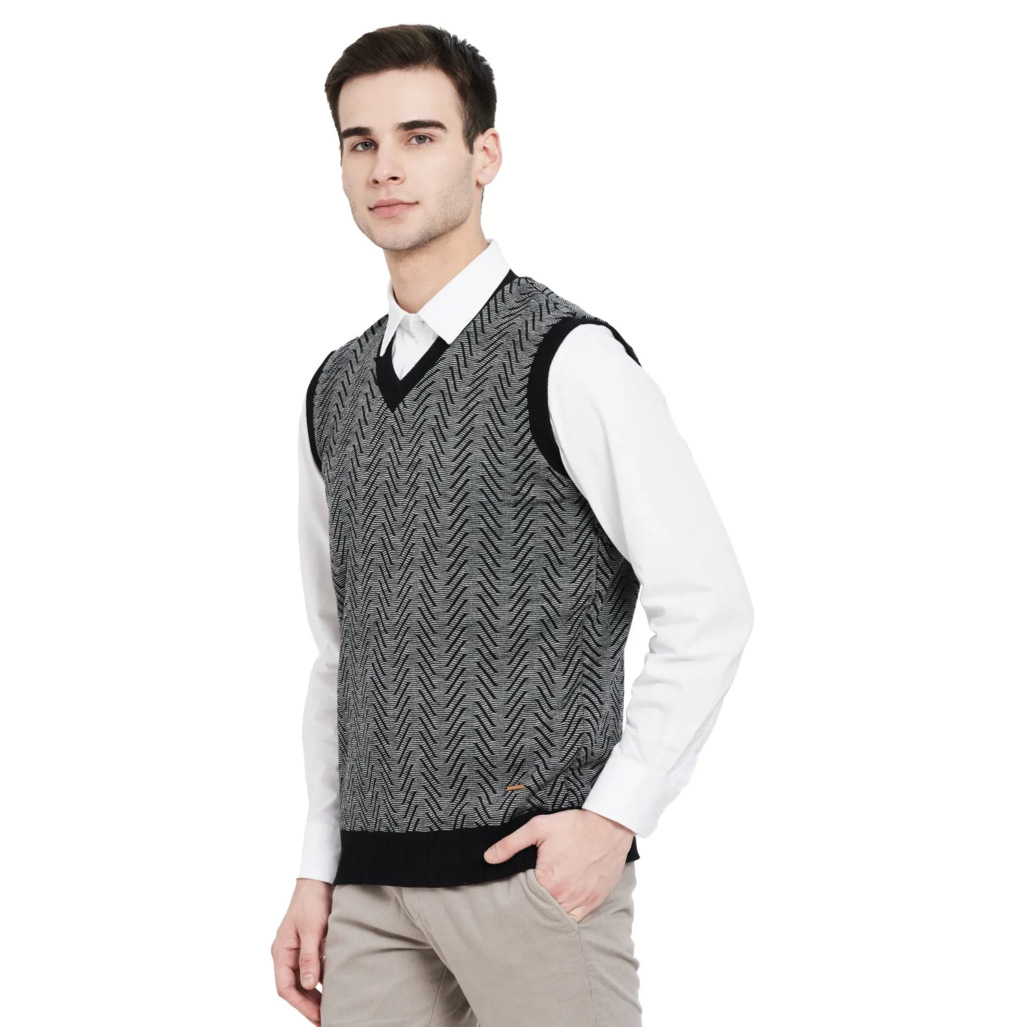 Duke Stardust Men Sleeveless Reversible Sweater (SDS702)