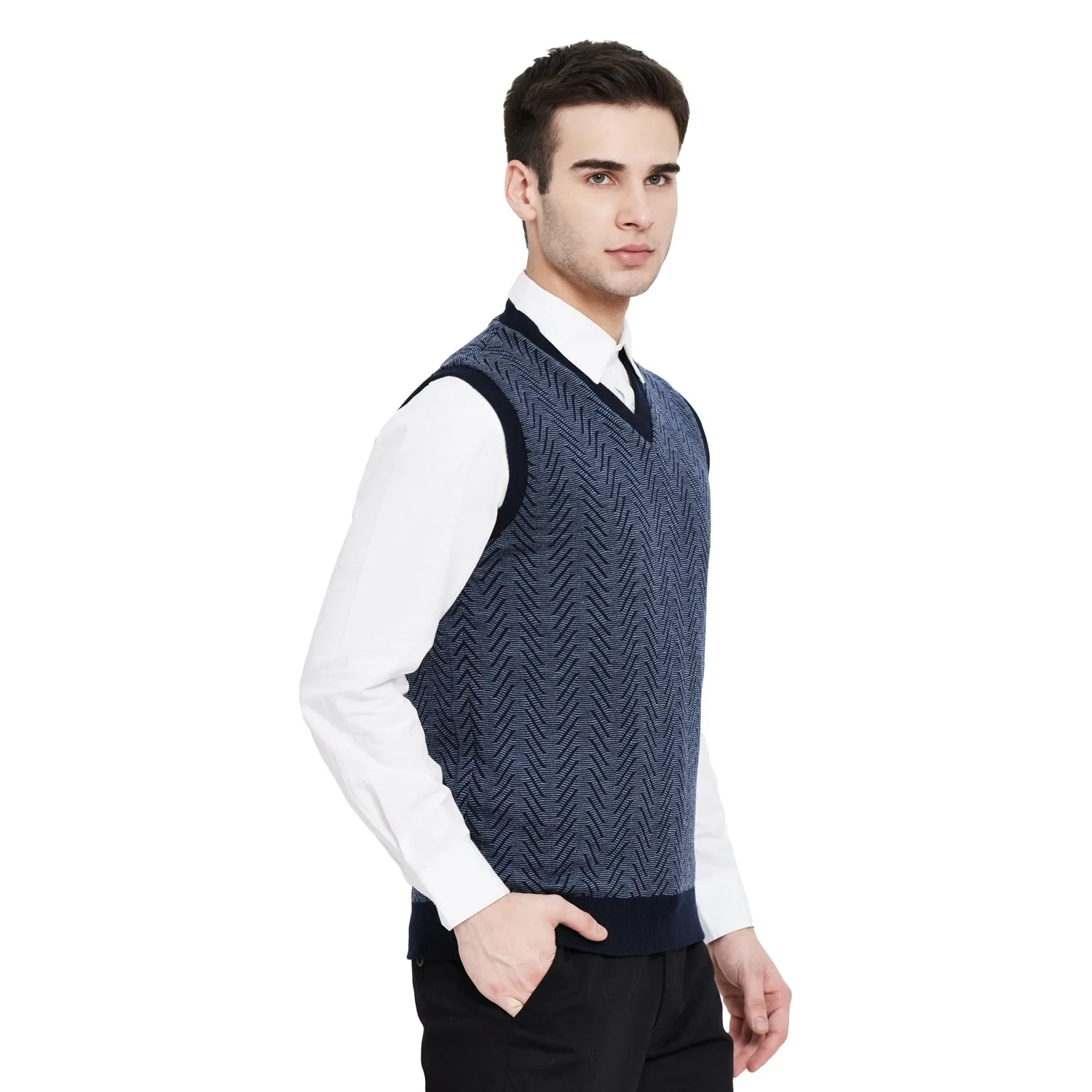 Duke Stardust Men Sleeveless Reversible Sweater (SDS702)